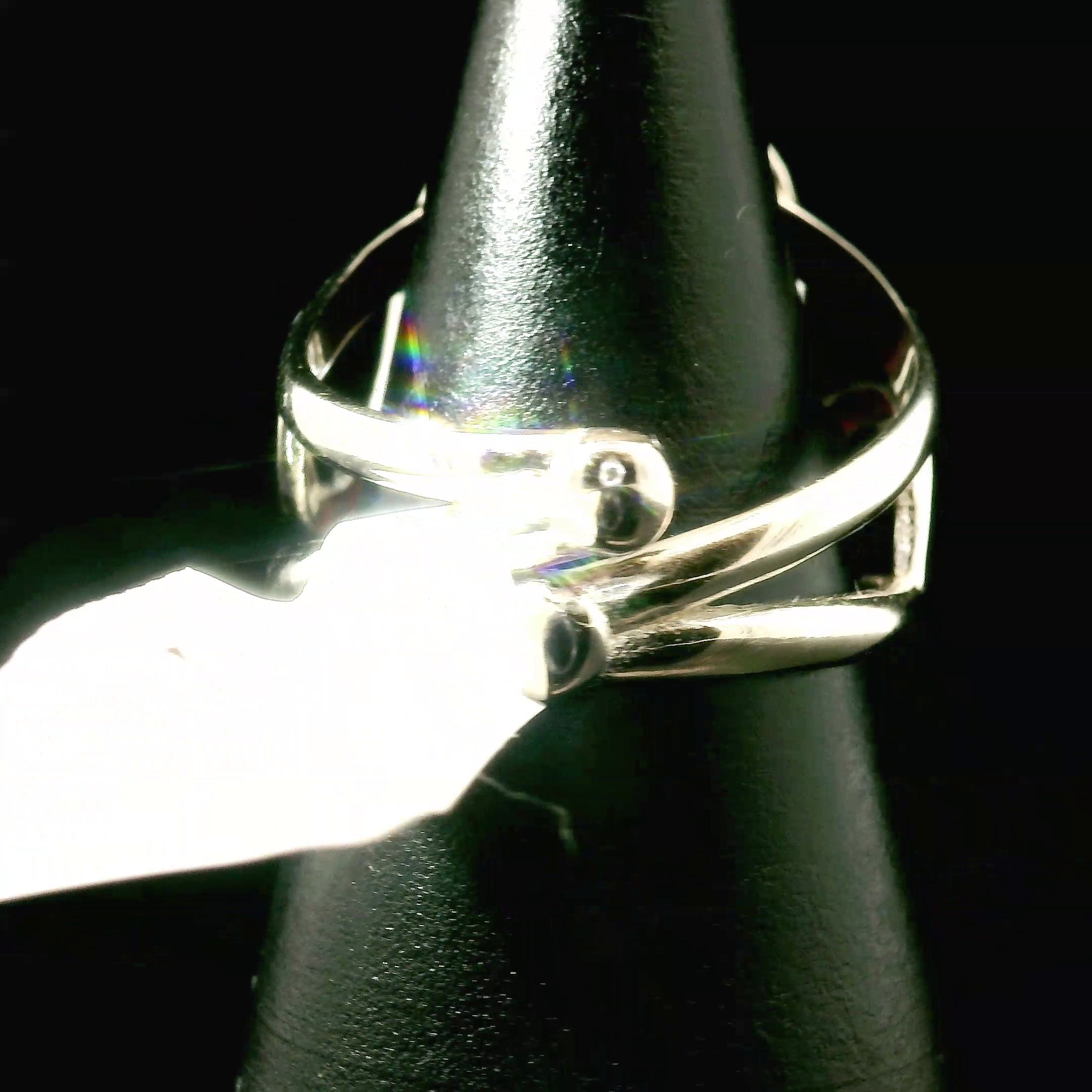 Spiny Oyster Cuff Ring .925 Silver for Good Luck, Prosperity and Protection