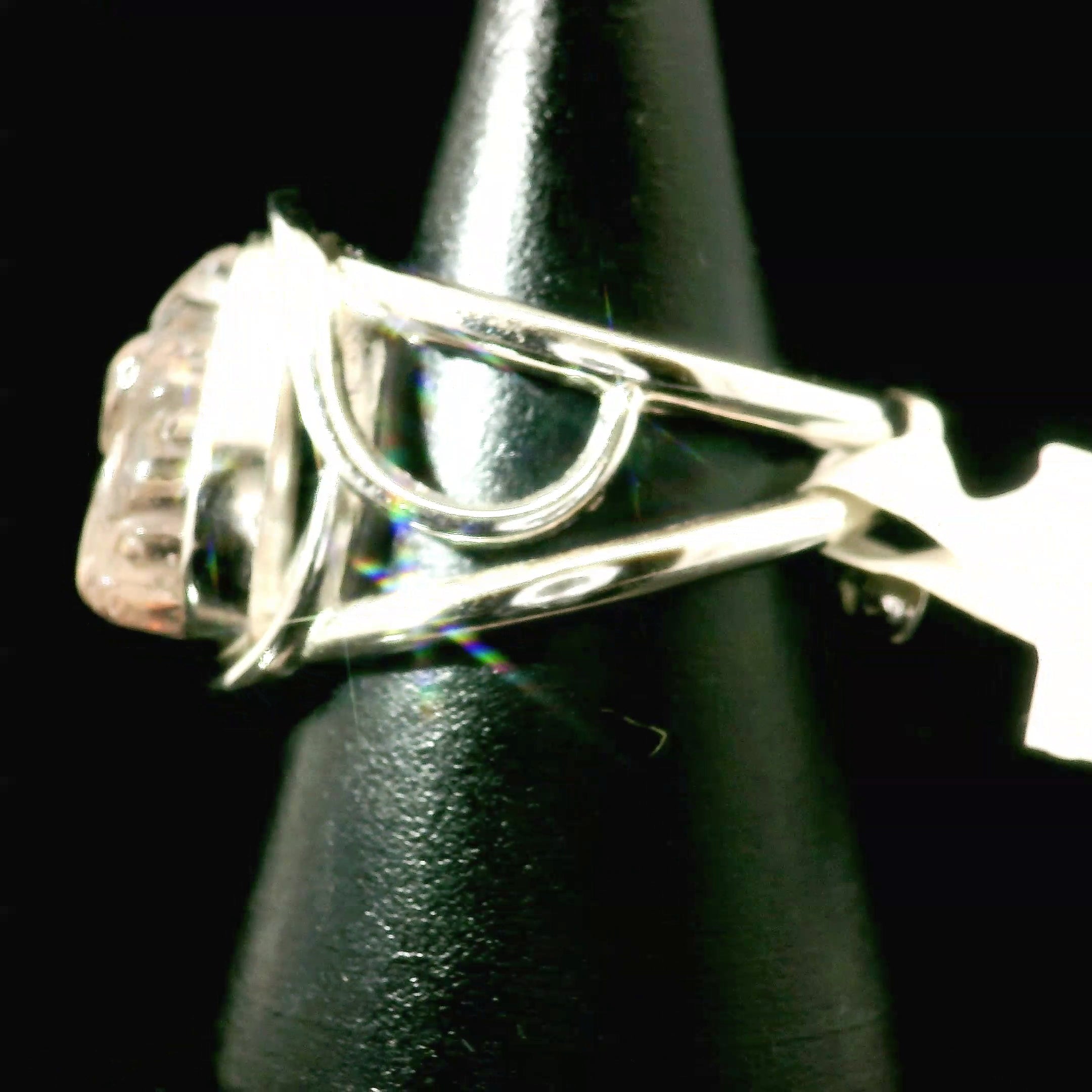 Super 7 Nine Tails Cuff Ring .925 Silver (High Quality) for Awakening your Gifts and Creating your Dream Life