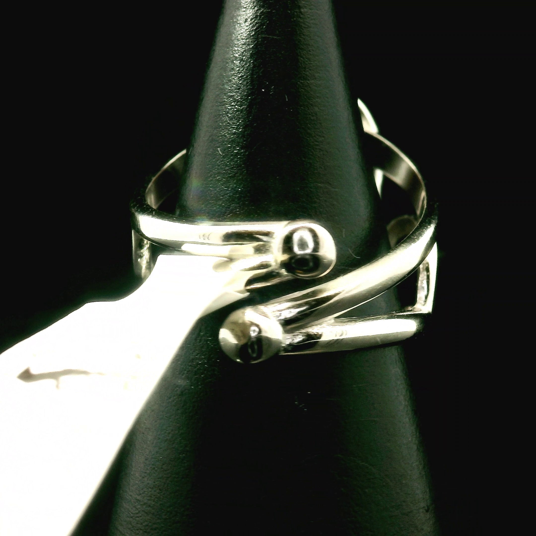 Pink Petalite Cuff Ring 925 Silver for Joy, Love and Empowerment