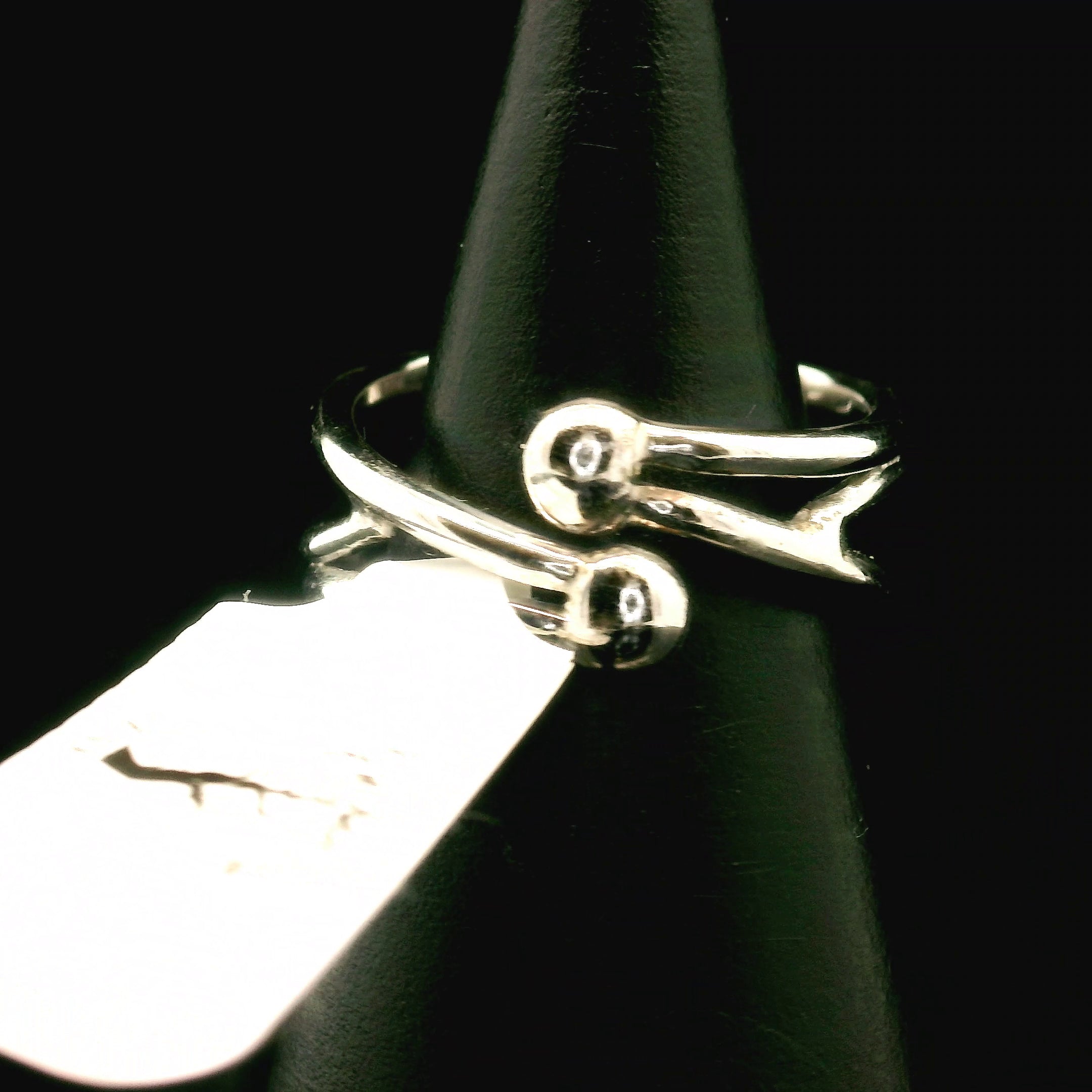 Rose Quartz Midi Cuff Ring .925 Silver for Compassion and Self Love