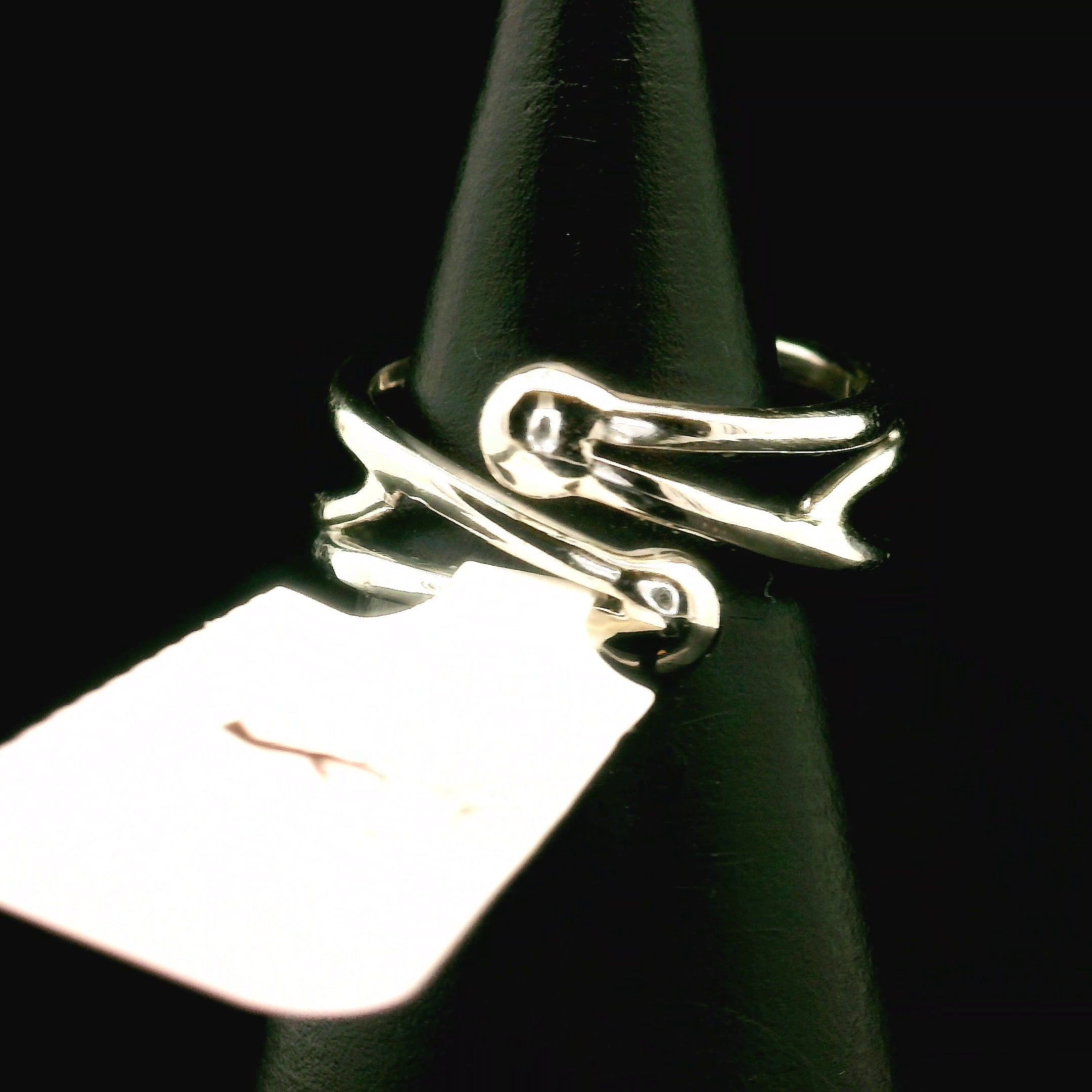 Pink Opal Midi Cuff Ring .925 Silver for Love, Romance and Peace