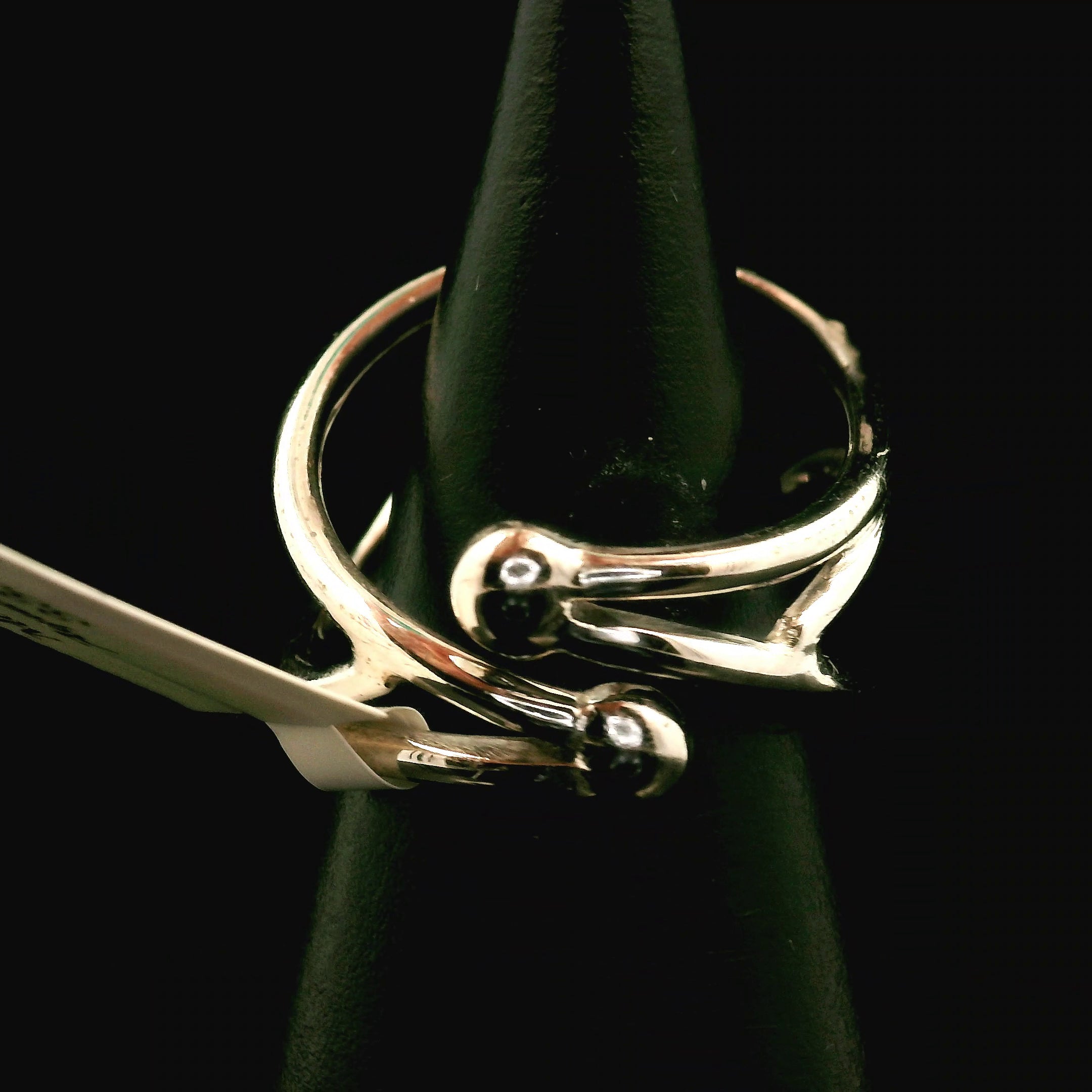 Morganite and Aquamarine Cuff Ring .925 Silver for Abundance of Joy and Love