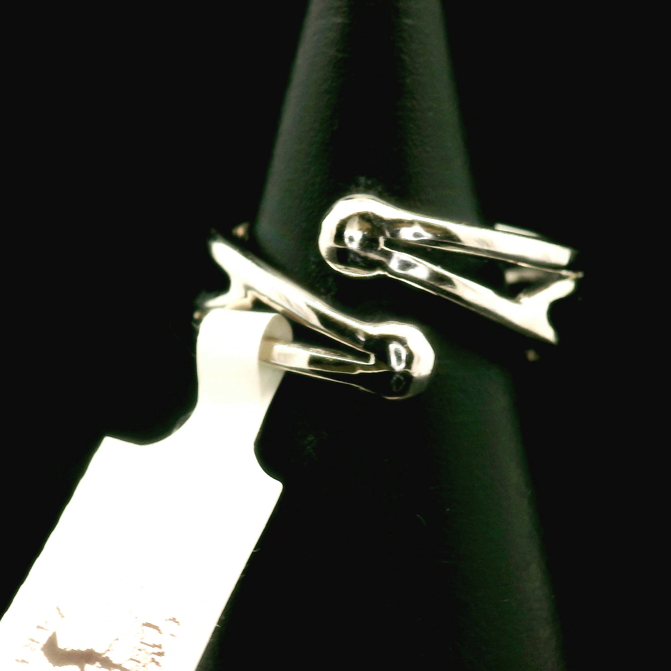 Red Jasper Midi Cuff Ring .925 Silver for Creativity, Strength and Vitality