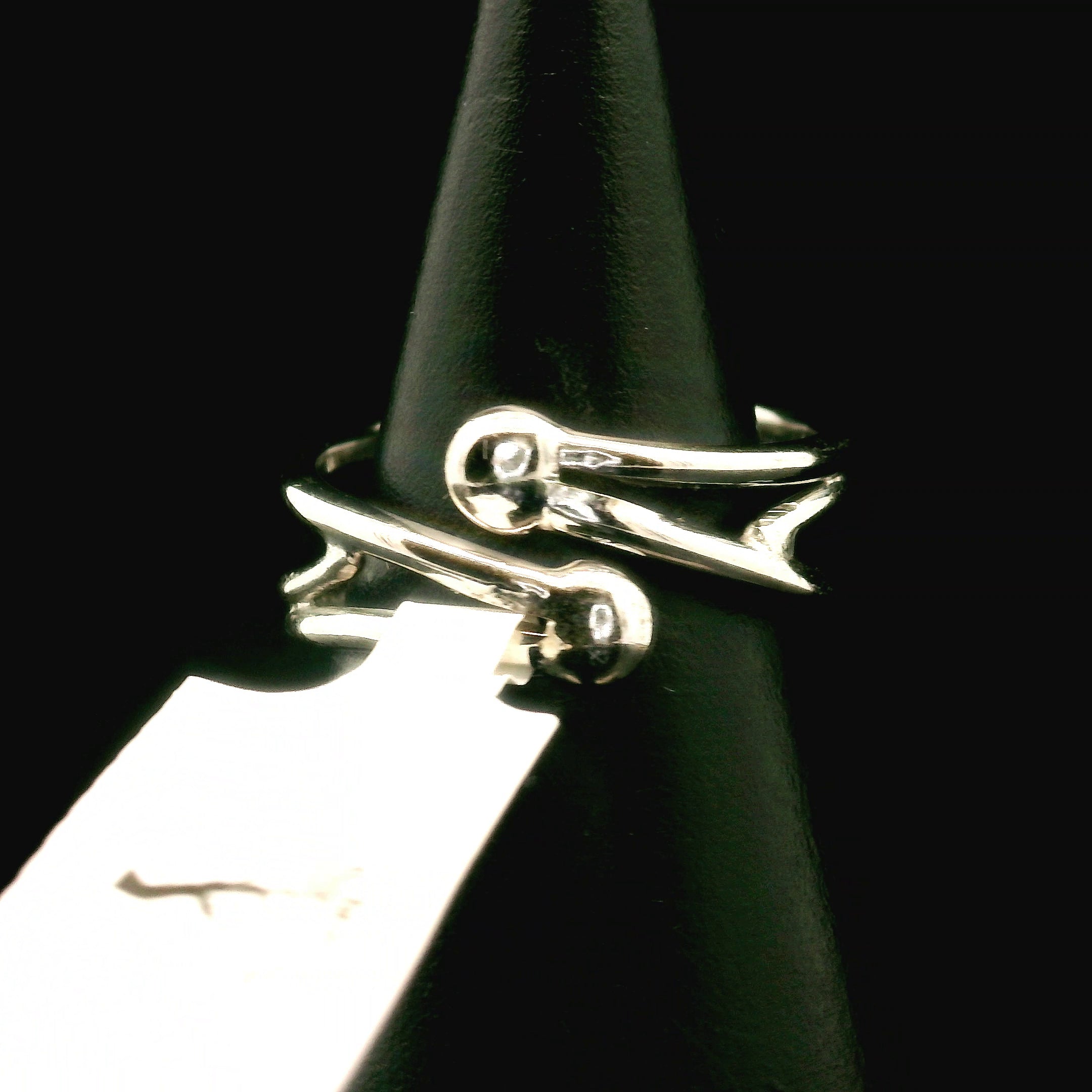 Imperial Topaz Midi Cuff Ring .925 Sterling Silver for Spiritual Transformation