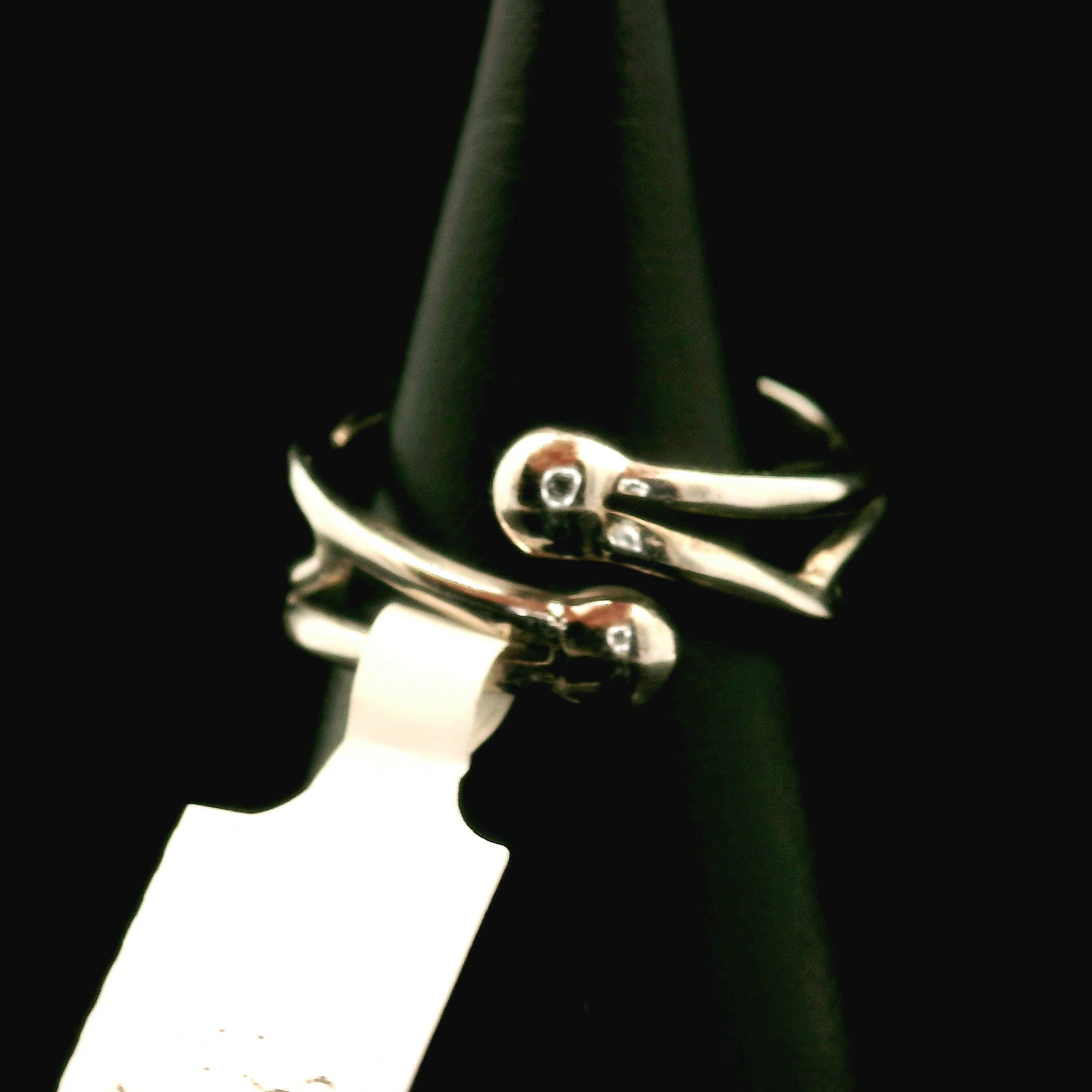 Prehnite Midi Cuff Ring .925 Silver for Heart Healing and Rejuvenation