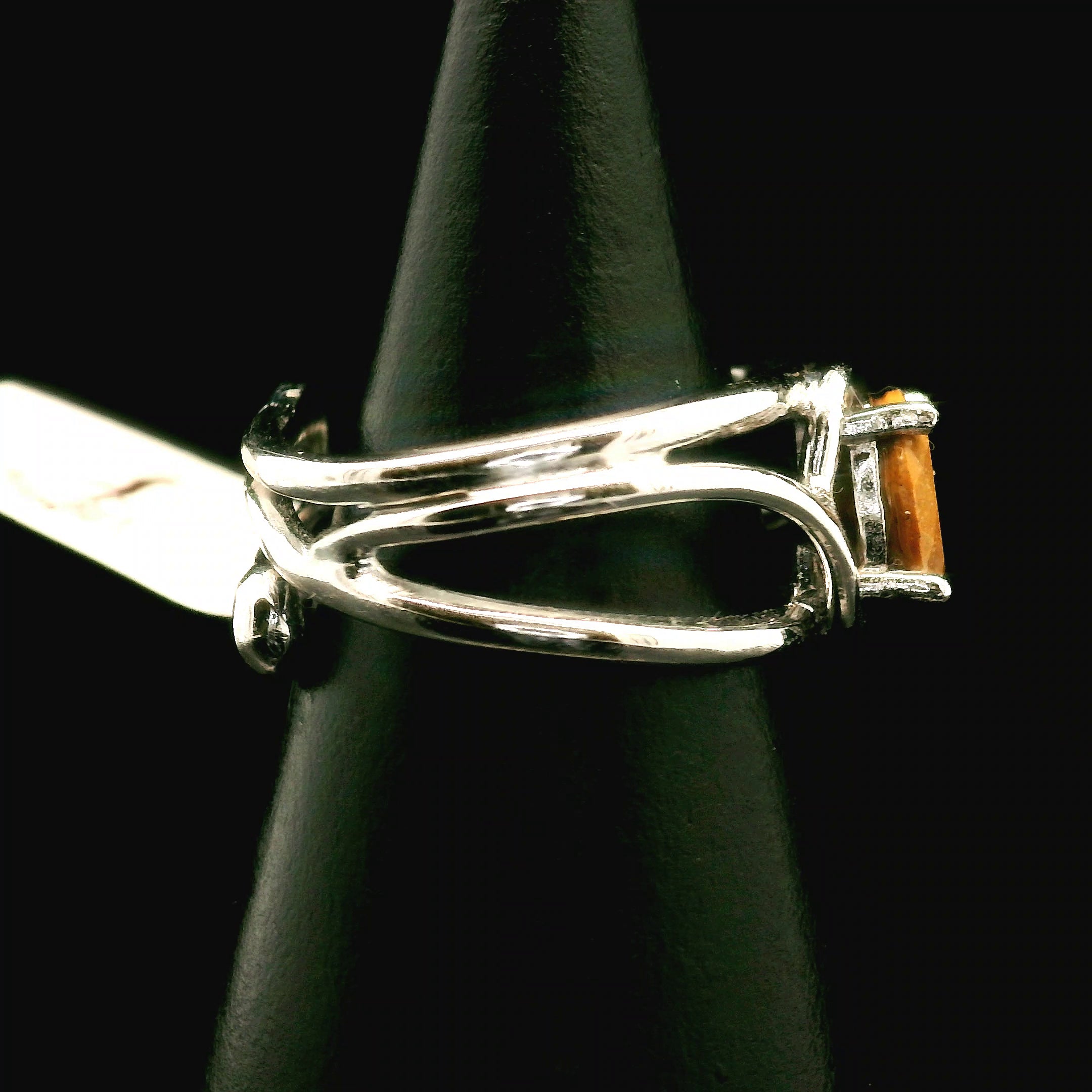 Mookaite Jasper Midi Cuff Ring .925 Silver for Personal Power and Youthful Beauty