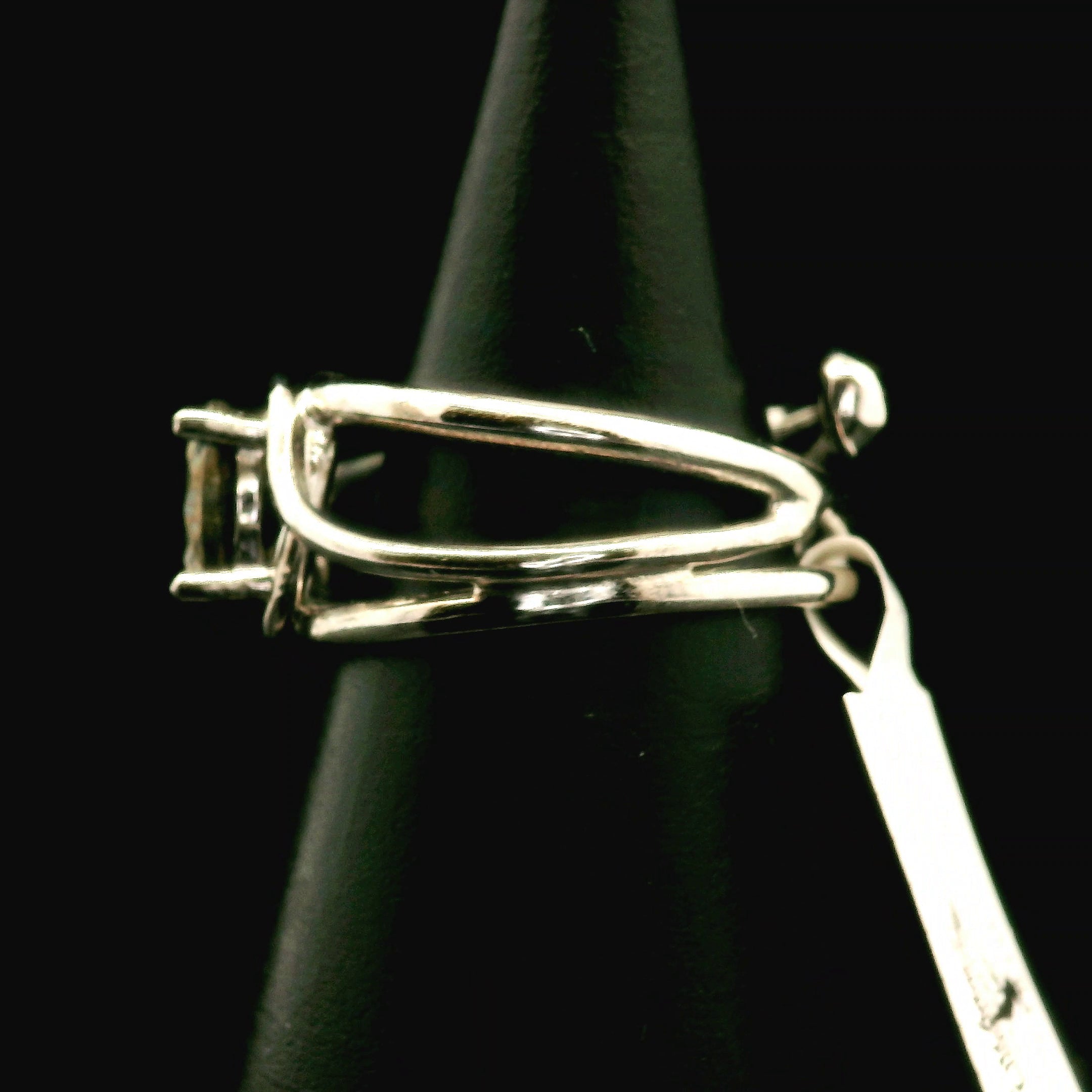 Pyrite Midi Cuff Ring .925 Silver for Luck & Manifestation