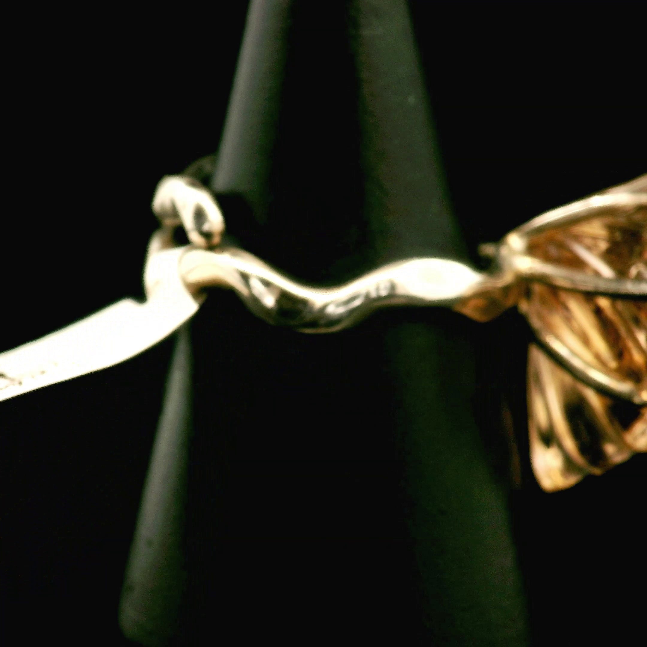 Ametrine and Alexanderite Ring .925 Silver for Empowerment & Harmony