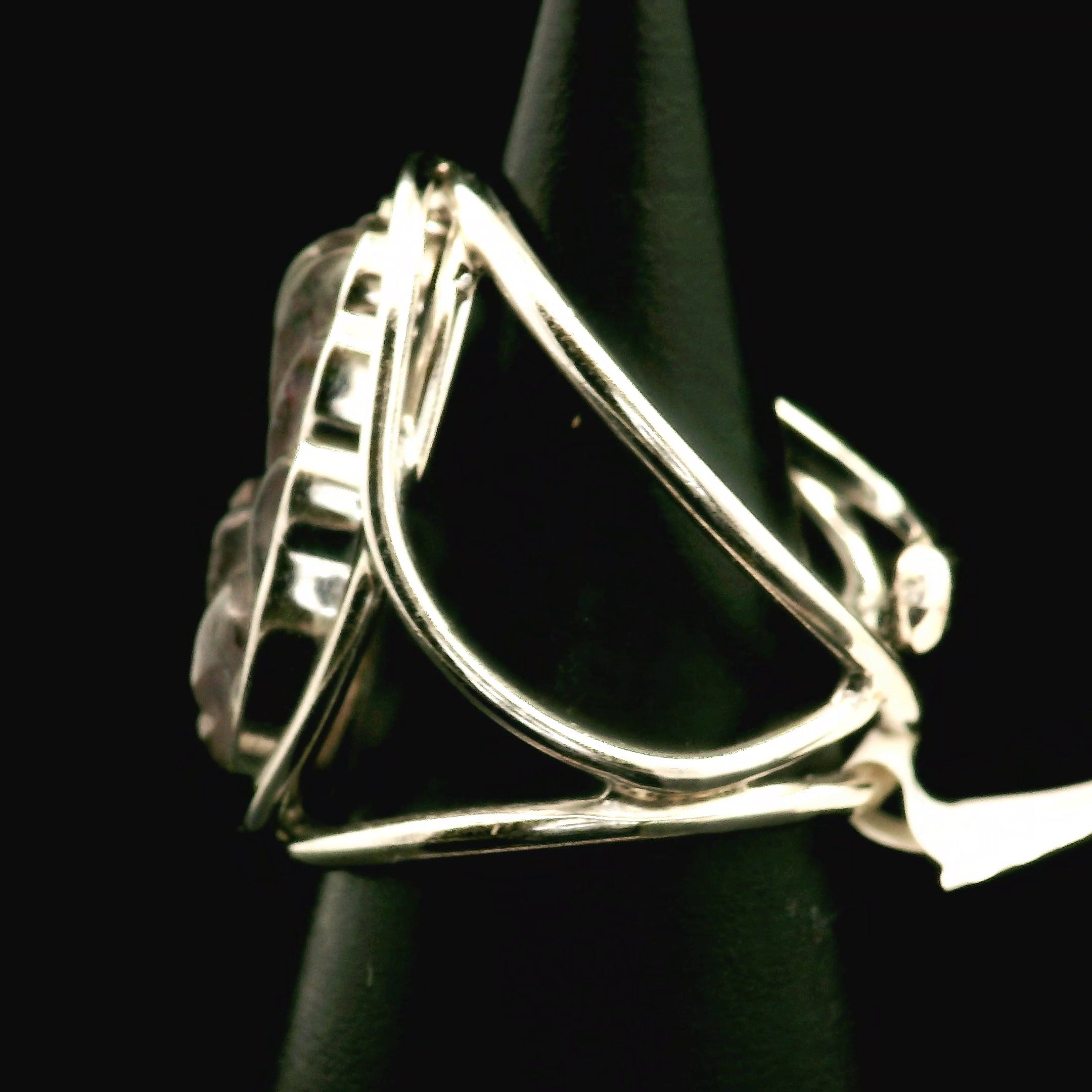 Super 7 Ninetails Cuff Ring .925 Silver for Awakening your Gifts and Creating your Dream Life