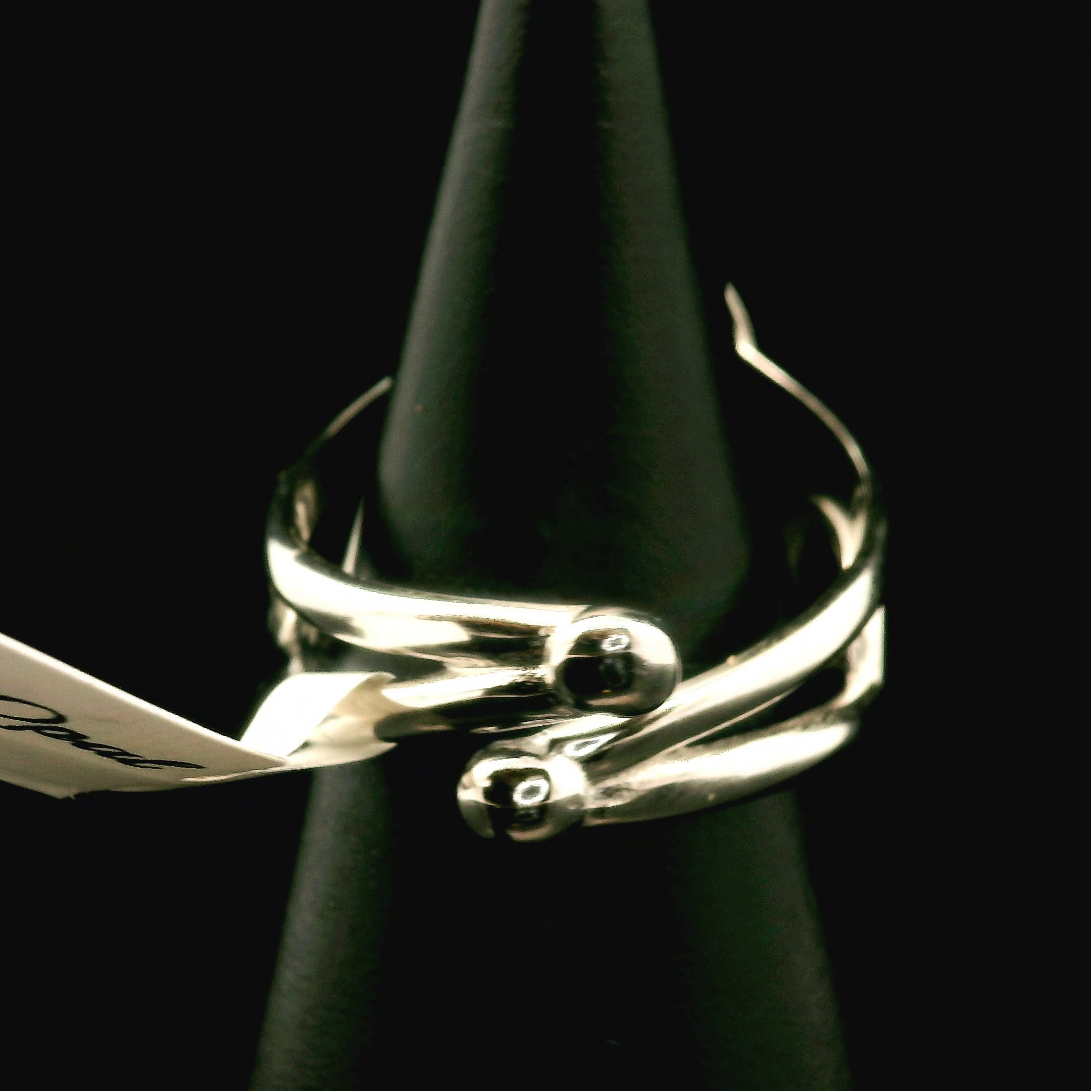 Owyhee Opal Cuff Ring .925 Silver for Emotional Healing and Balance