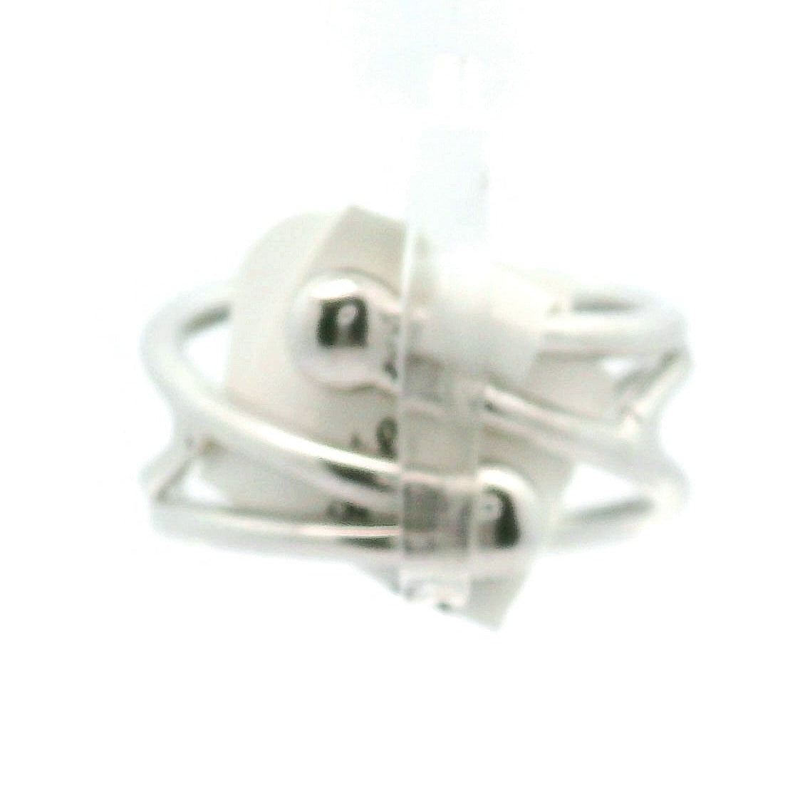 Cats Eye Blue Apatite Midi Cuff Ring .925 Silver for Overall Health and Wellness