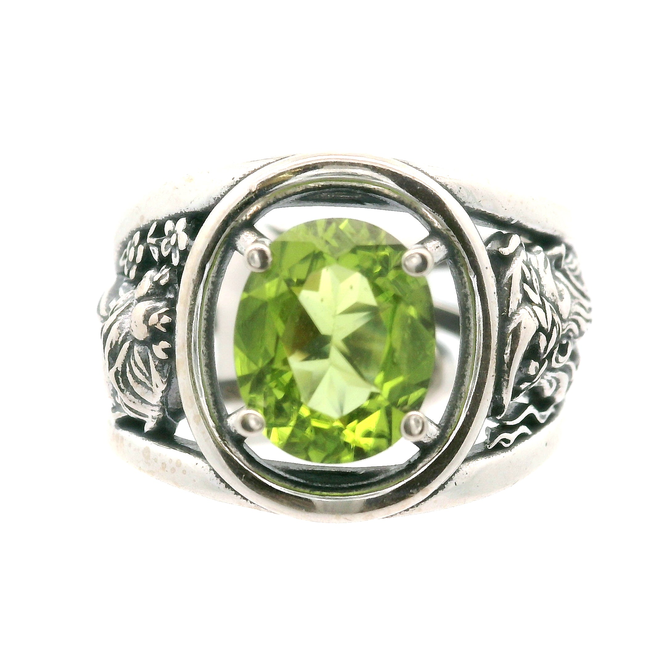 Hades + Persephone Cuff Ring .925 Silver for Health and Strength