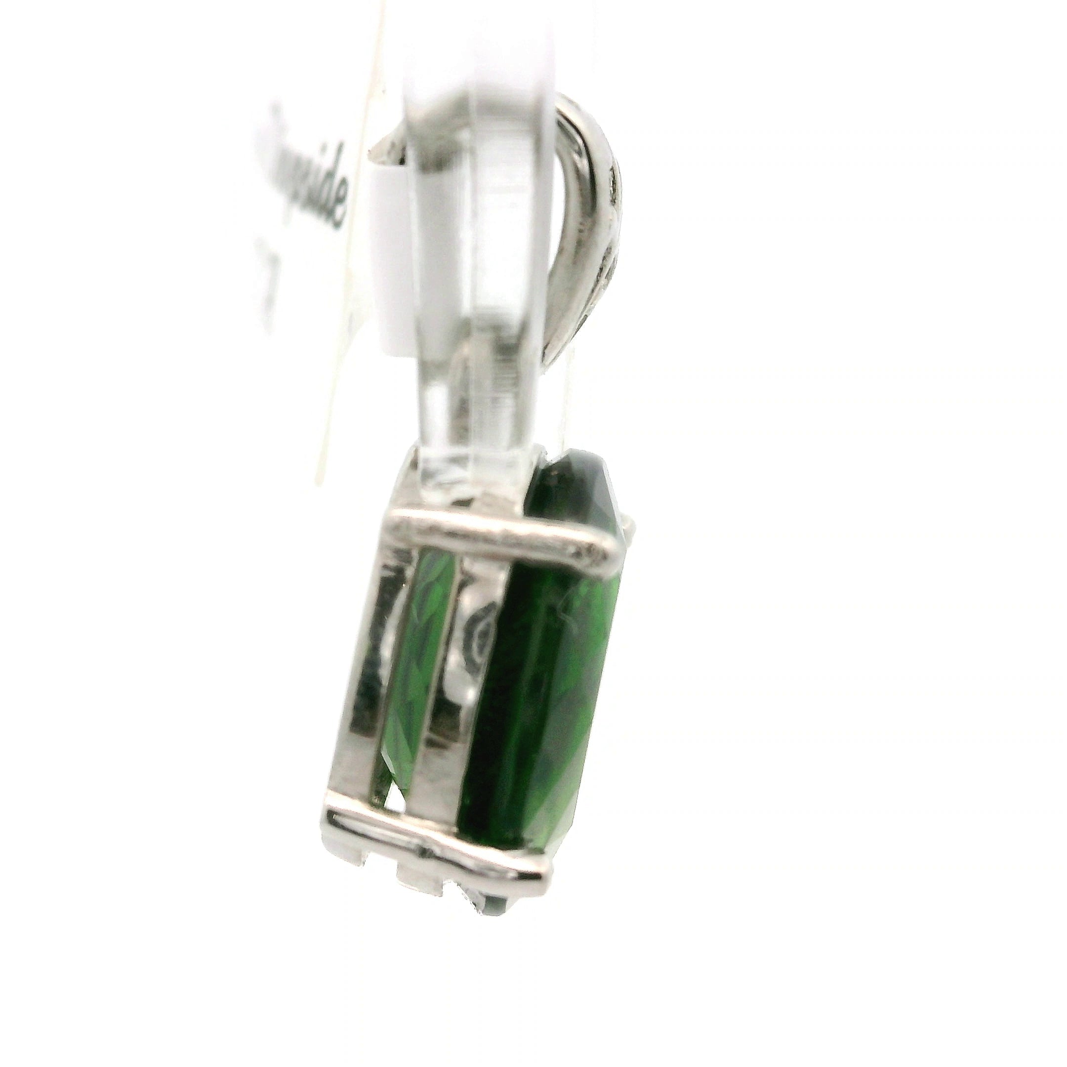 Chrome Diopside Pendant .925 Silver for Embracing Love, Healing and Balance