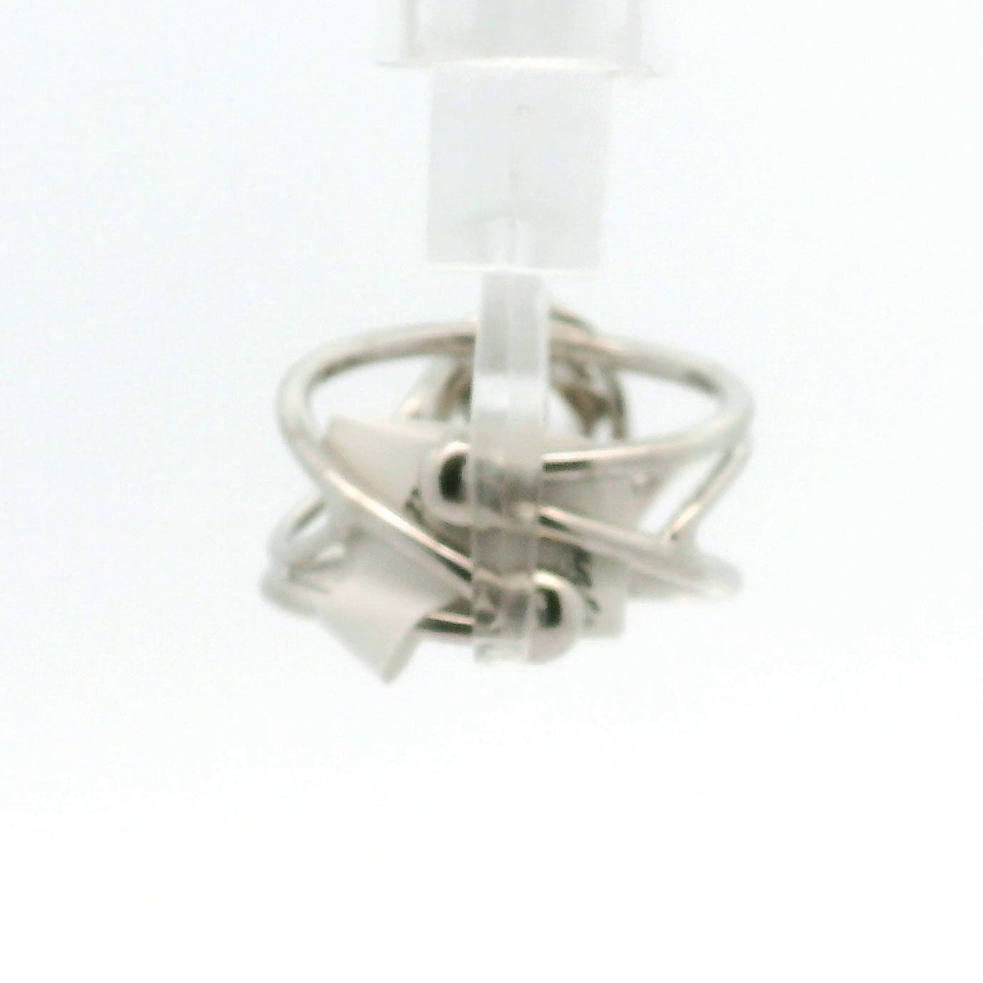 Herkimer Quartz Cuff Ring .925 Silver for Healing, Intention Setting and Manifesting your Desires