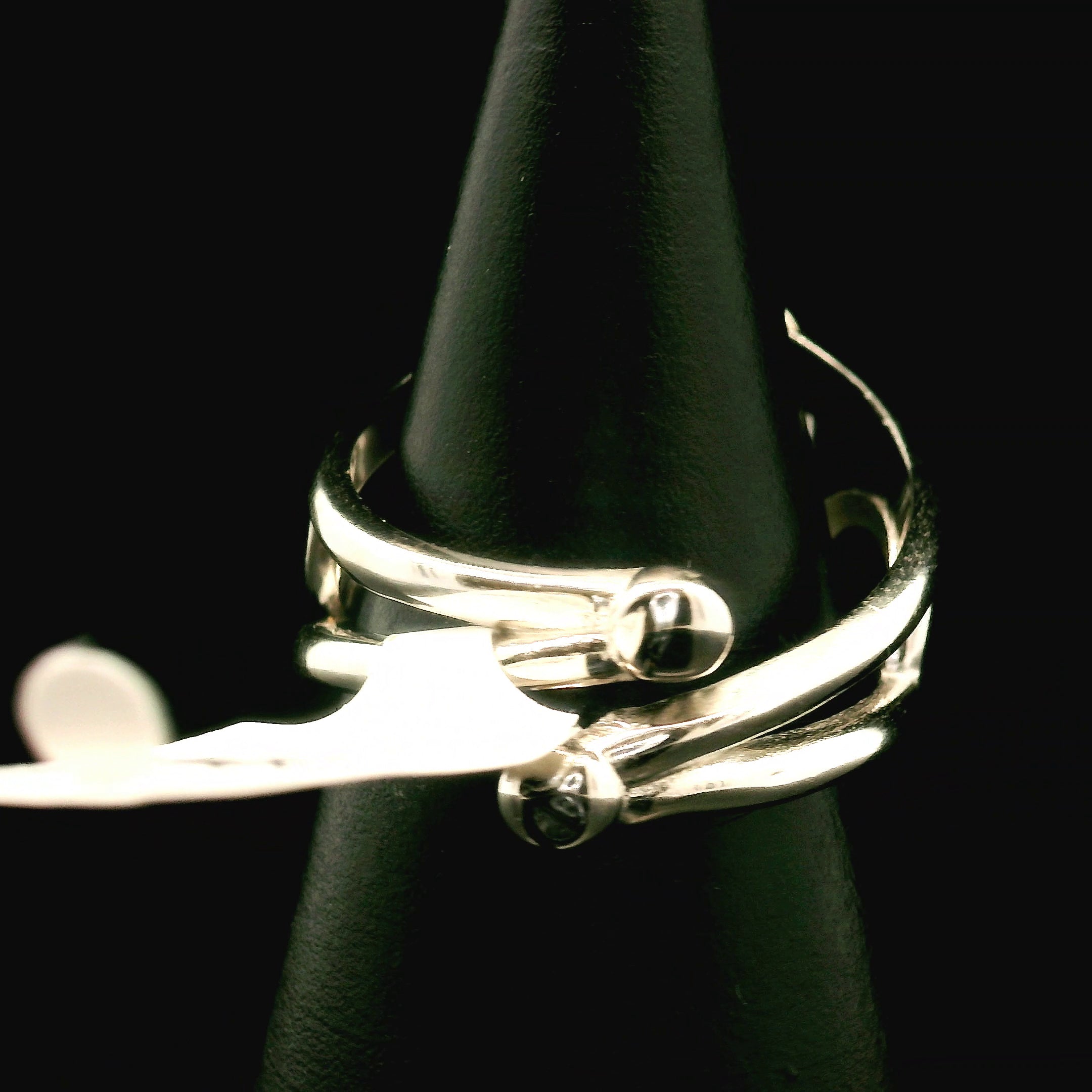 Australian Opal Cuff Ring .925 Silver for Joy and Self Discovery