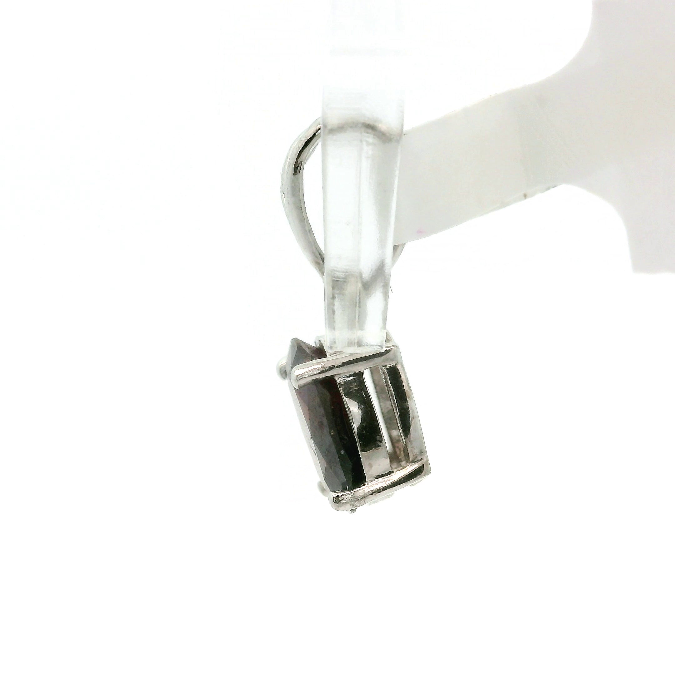 Mangano Tantalite Afghanistan Pendant .925 Silver for Discernment and Support with Emotional Processing