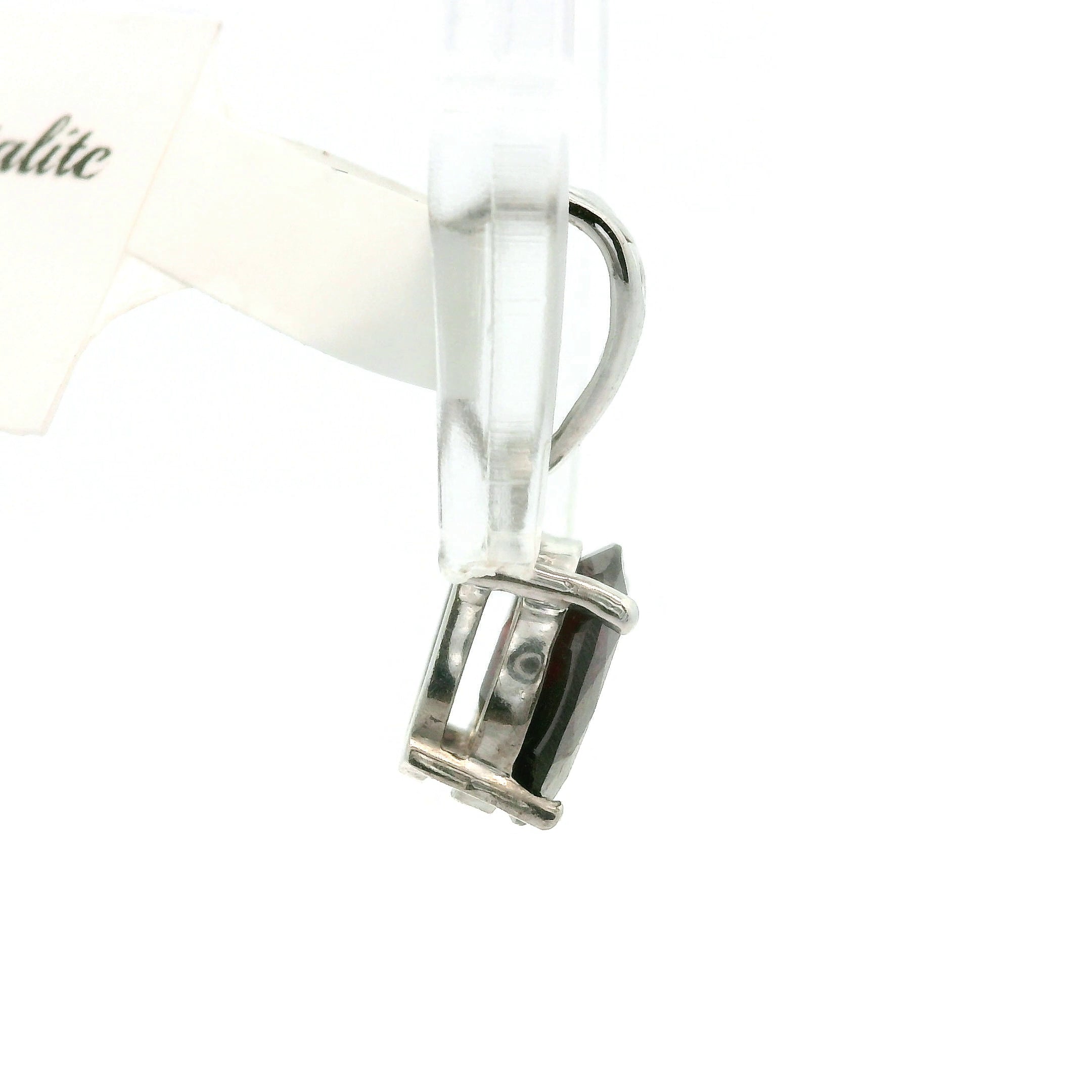 Mangano Tantalite Afghanistan Pendant .925 Silver for Discernment and Support with Emotional Processing