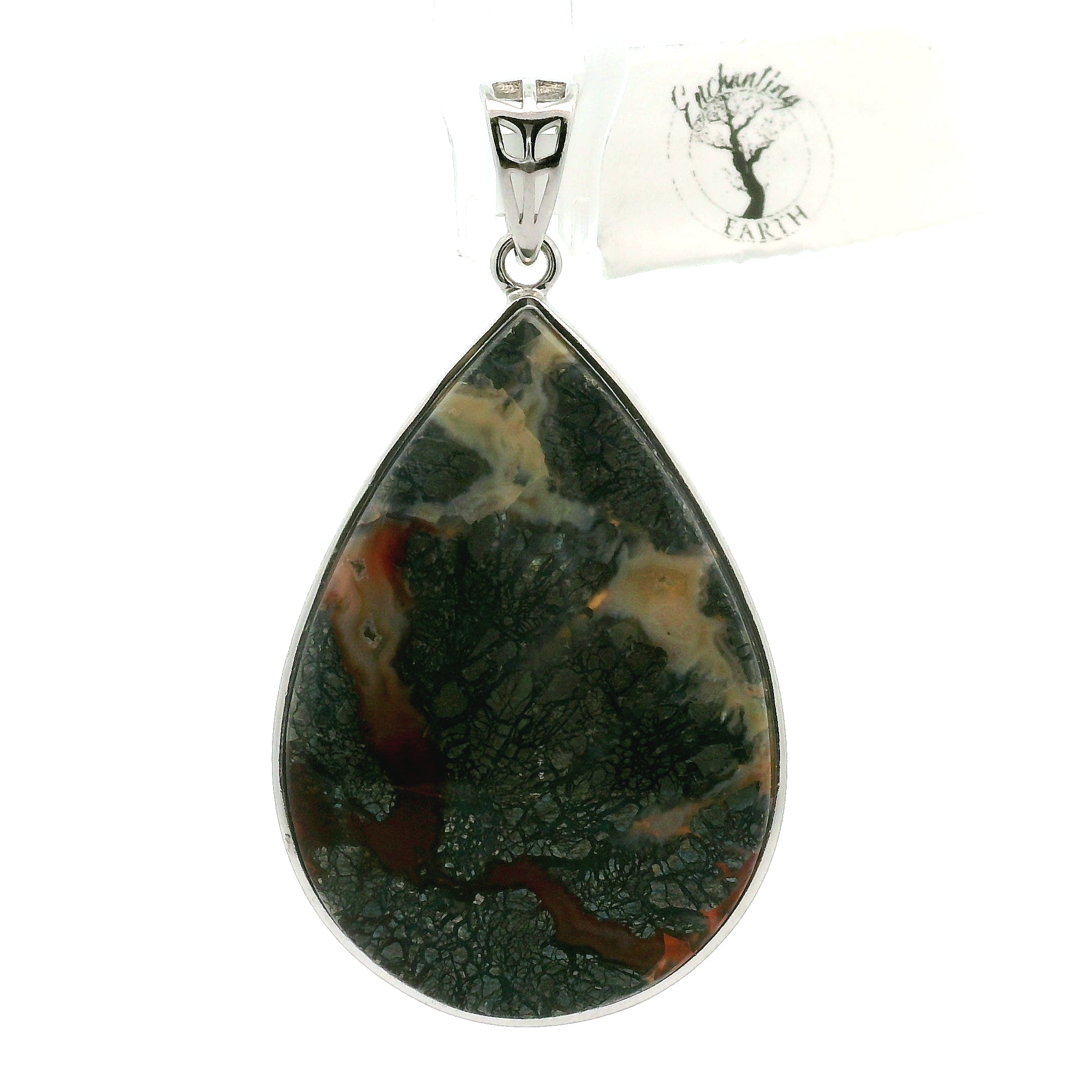Golden Fire Marcasite Pendants .925 Silver for Cord Cutting and Releasing Unhealthy Attachments