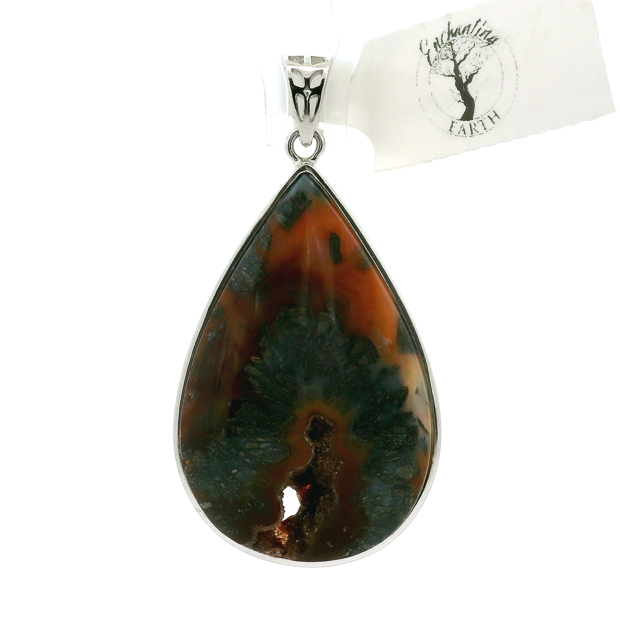 Golden Fire Marcasite Pendants .925 Silver for Cord Cutting and Releasing Unhealthy Attachments