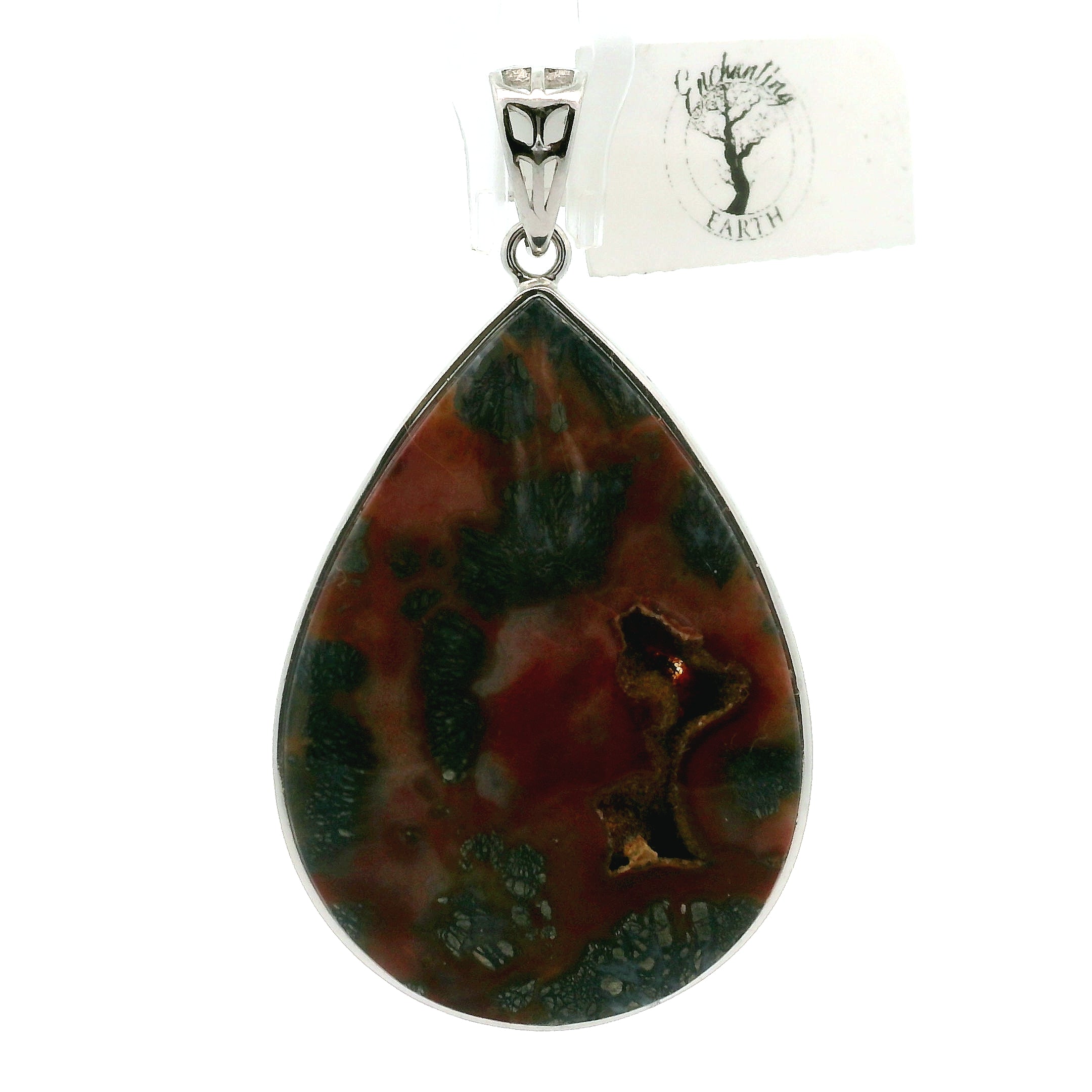 Golden Fire Marcasite Pendants .925 Silver for Cord Cutting and Releasing Unhealthy Attachments