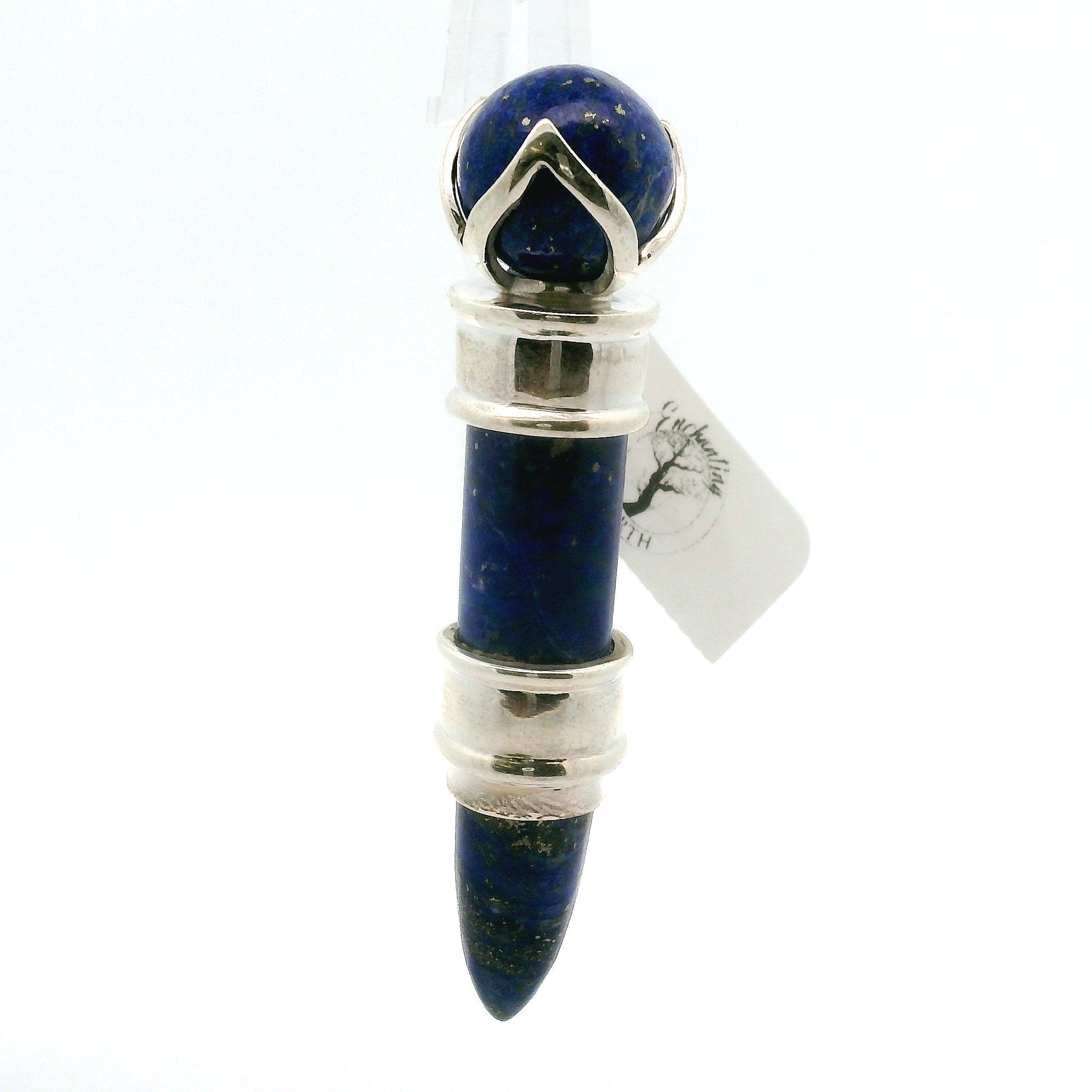 Lapis Lazuli Wandlet .925 Silver for Deepening Intuition and Empowerment
