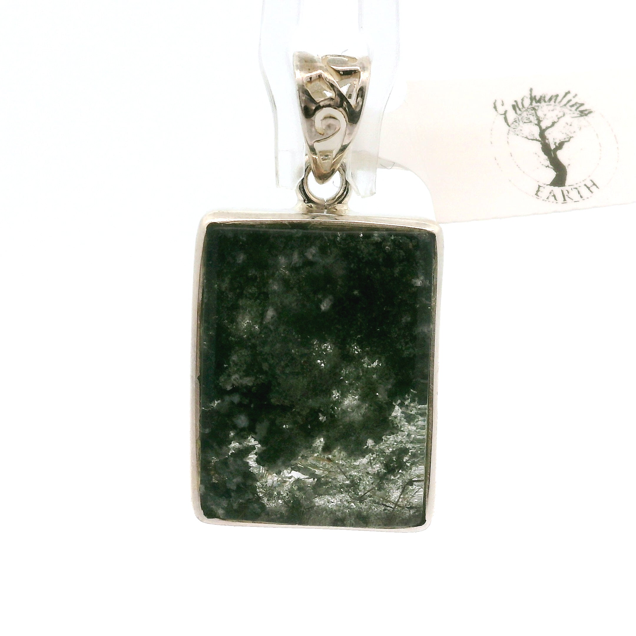 Garden Quartz Pendants .925 Sterling Silver for Insight, Meditation & Shamanic Journey