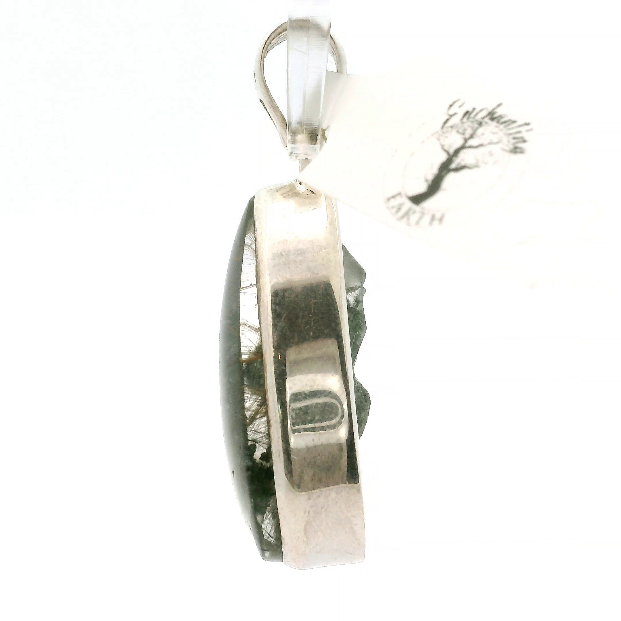 Garden Quartz Pendants .925 Sterling Silver for Insight, Meditation & Shamanic Journey