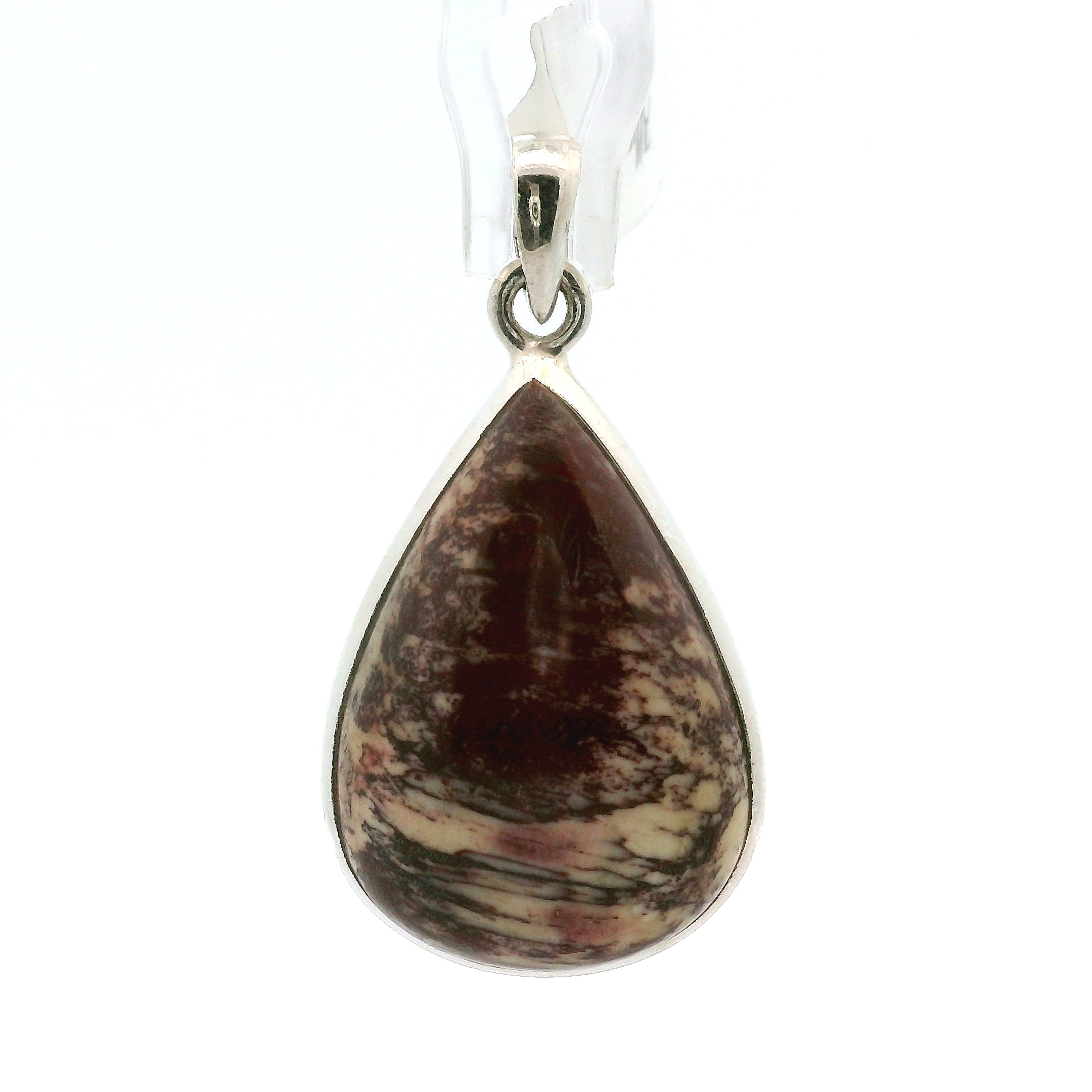 Alunite Pendant in .925 Silver for Strength and Grounding