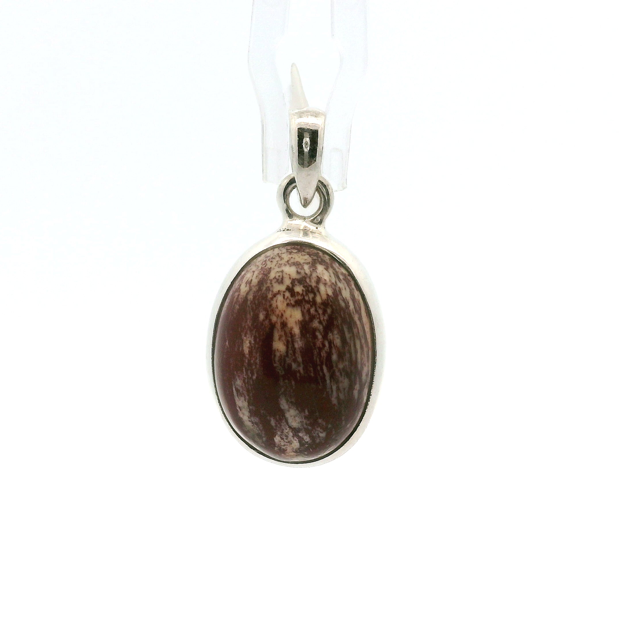 Alunite Pendant in .925 Silver for Strength and Grounding