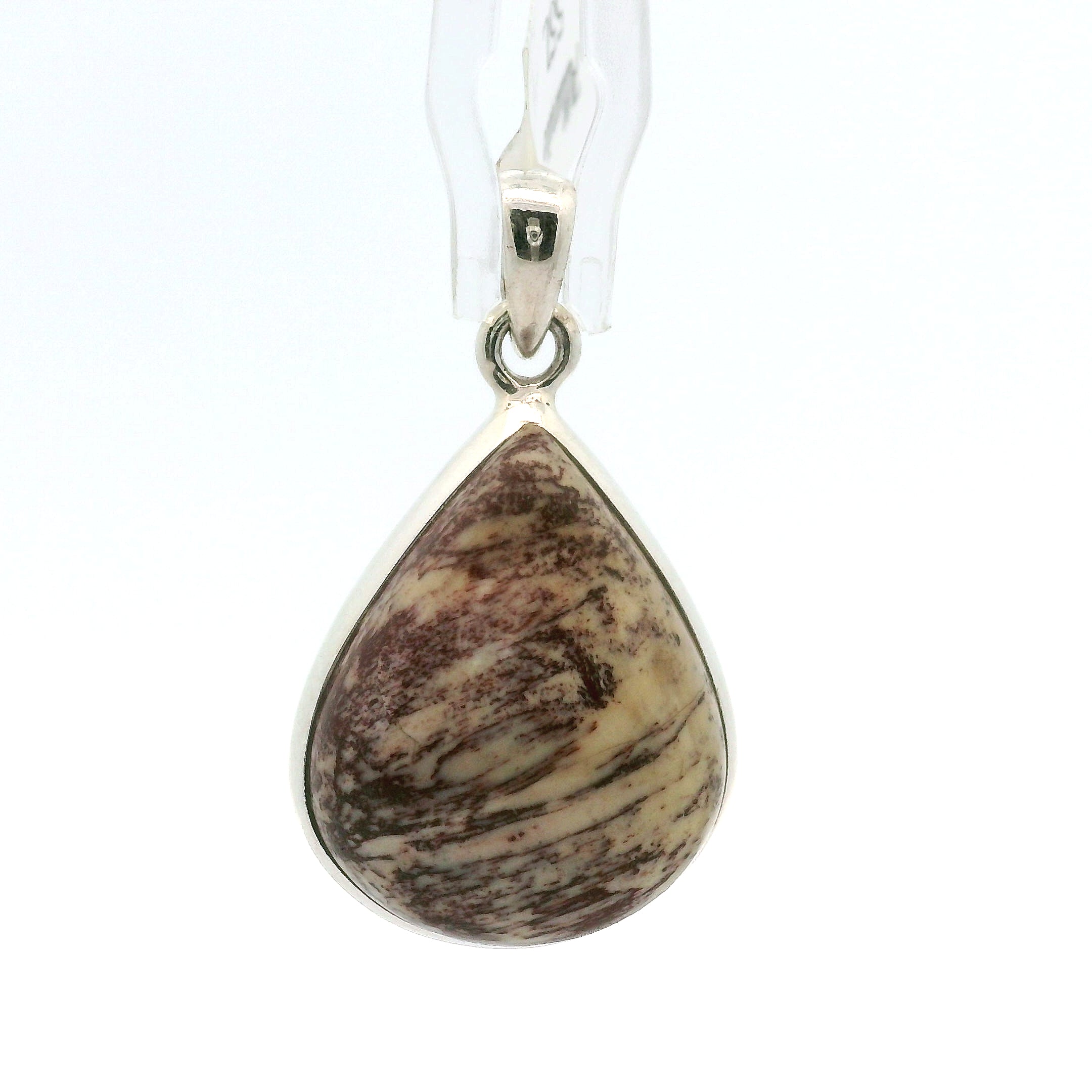 Alunite Pendant in .925 Silver for Strength and Grounding