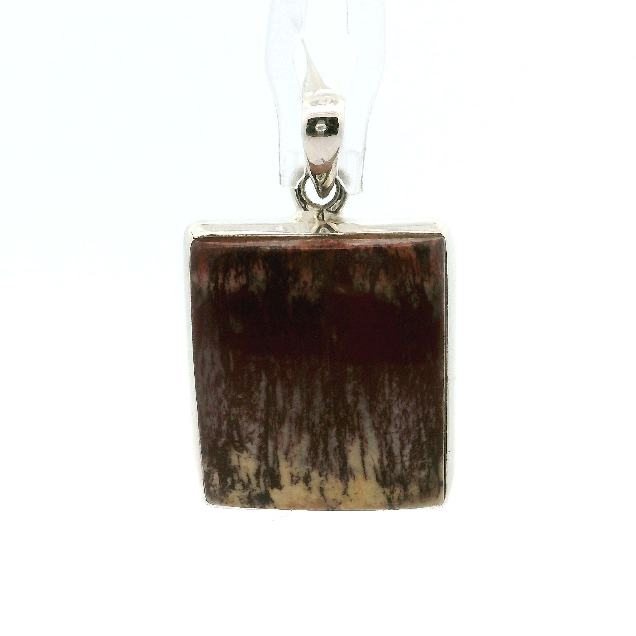 Alunite Pendant in .925 Silver for Strength and Grounding