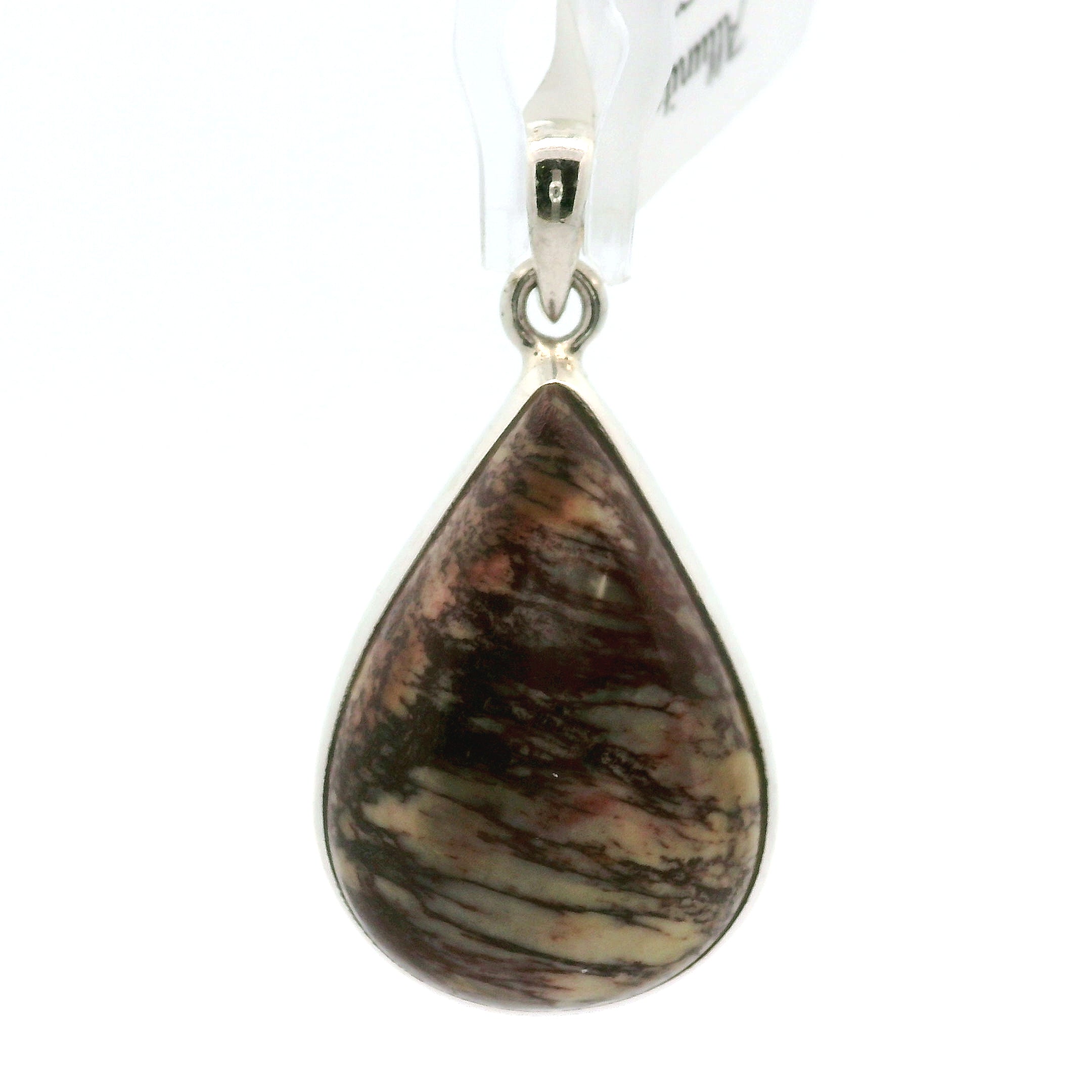 Alunite Pendant in .925 Silver for Strength and Grounding