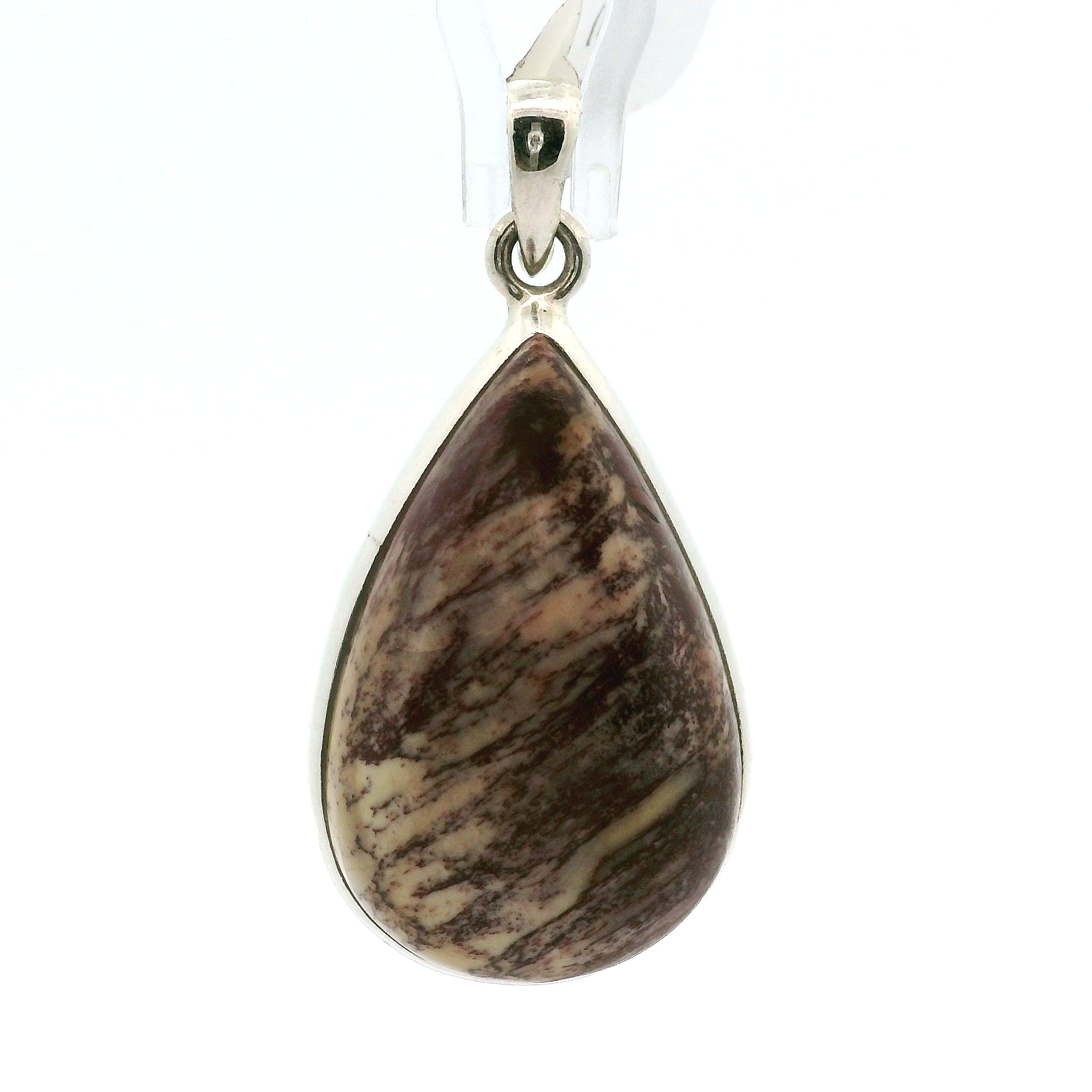 Alunite Pendant in .925 Silver for Strength and Grounding