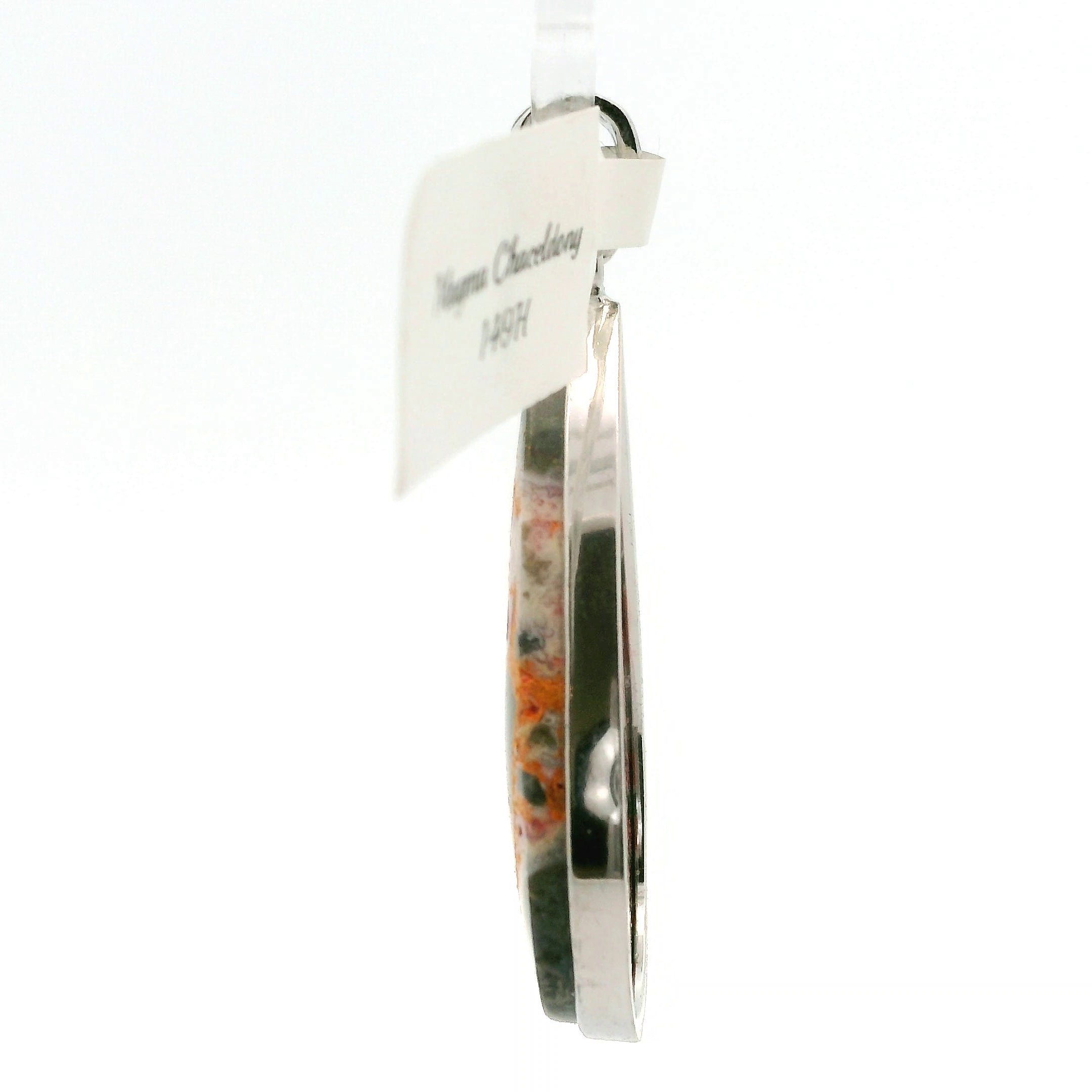 Magma Chalcedony Pendants .925 Silver for Promoting Creativity