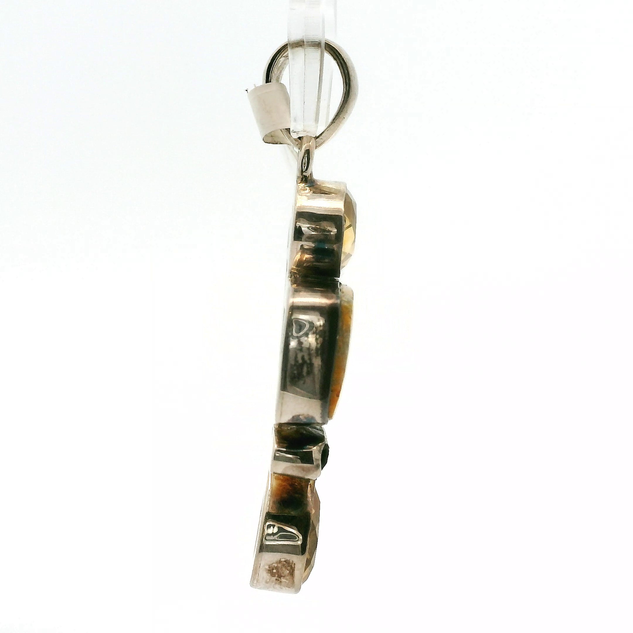 Bumblebee Jasper Pendants .925 Silver for Confidence, Creative Manifestation and Personal Power