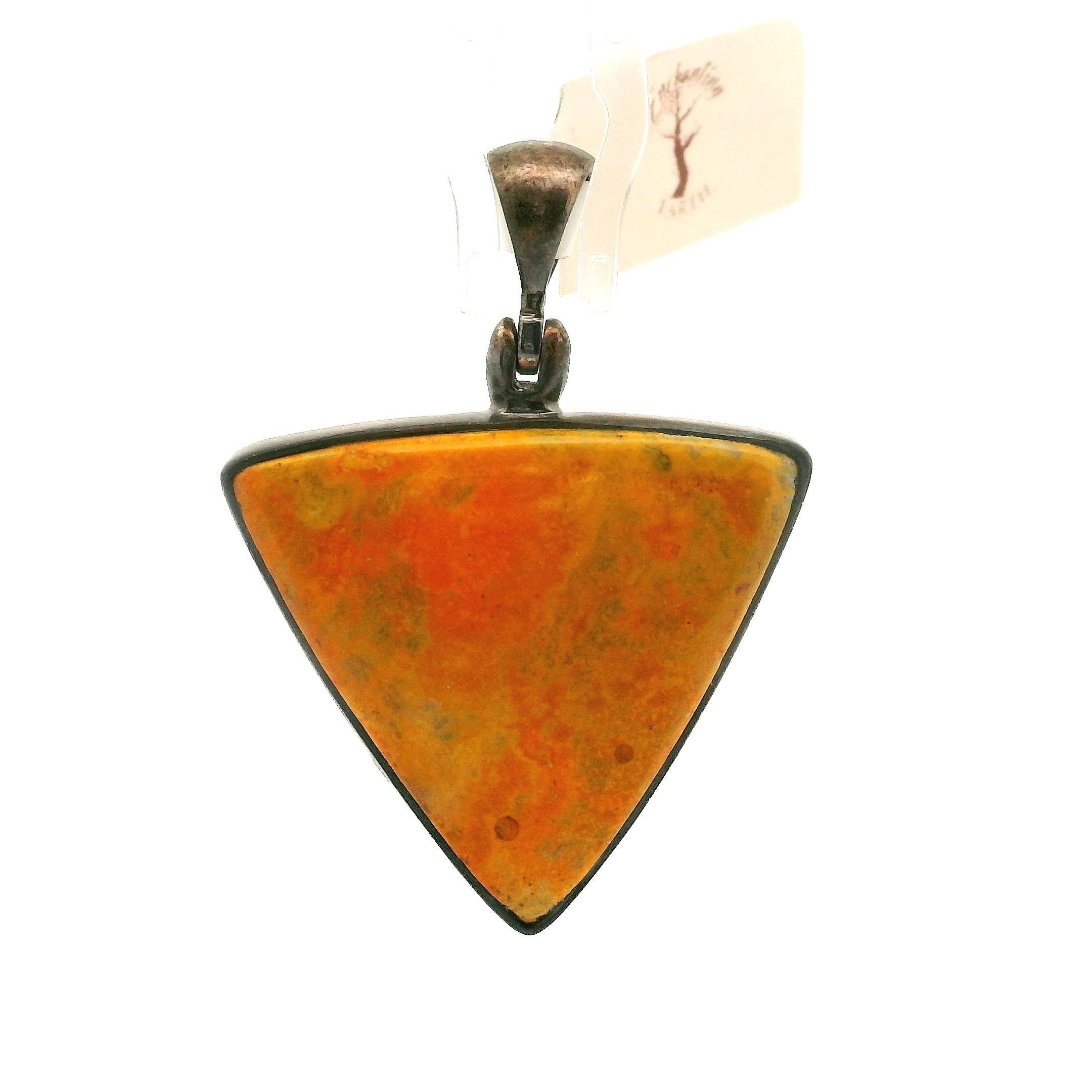 Bumblebee Jasper Pendants .925 Silver for Confidence, Creative Manifestation and Personal Power