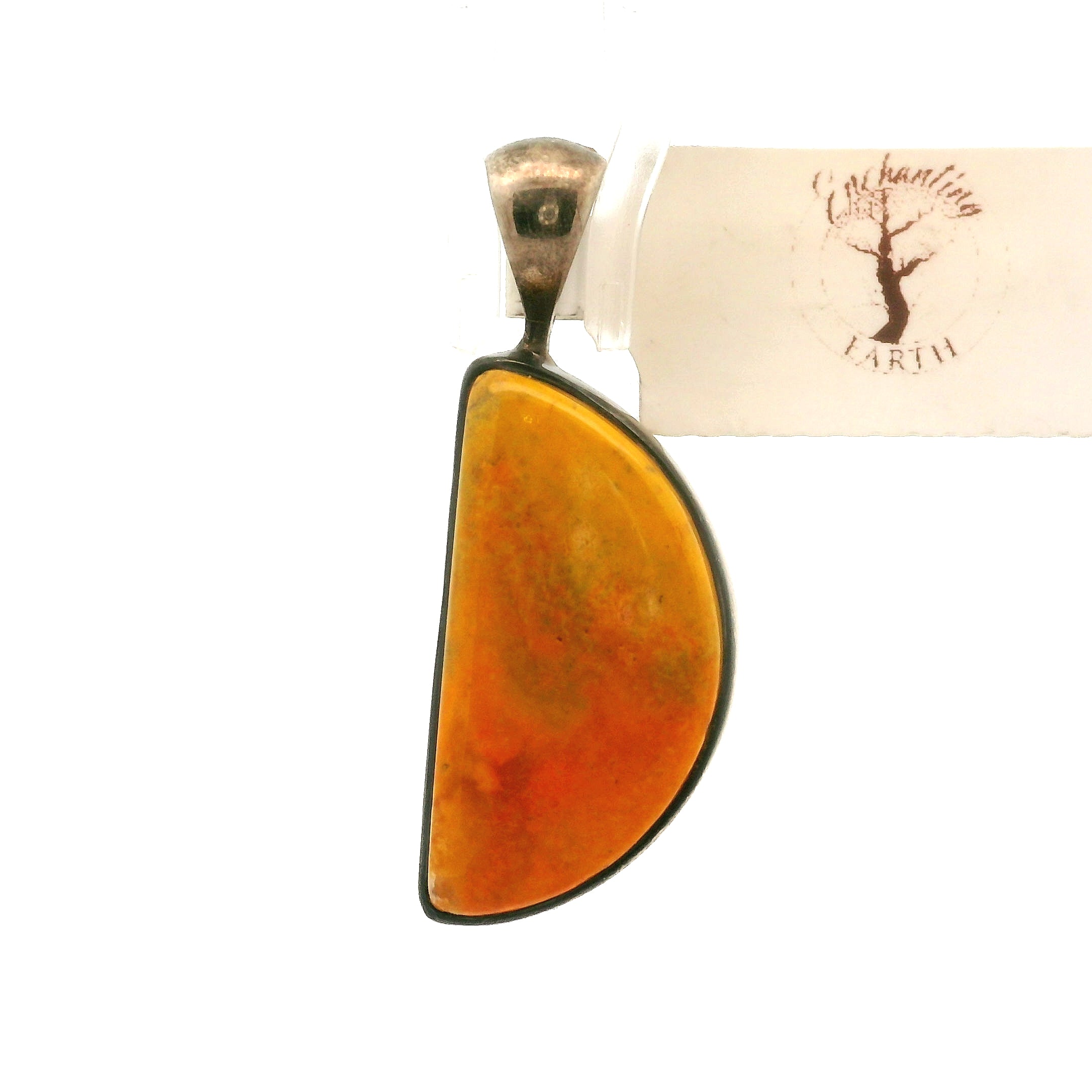 Bumblebee Jasper Pendants .925 Silver for Confidence, Creative Manifestation and Personal Power