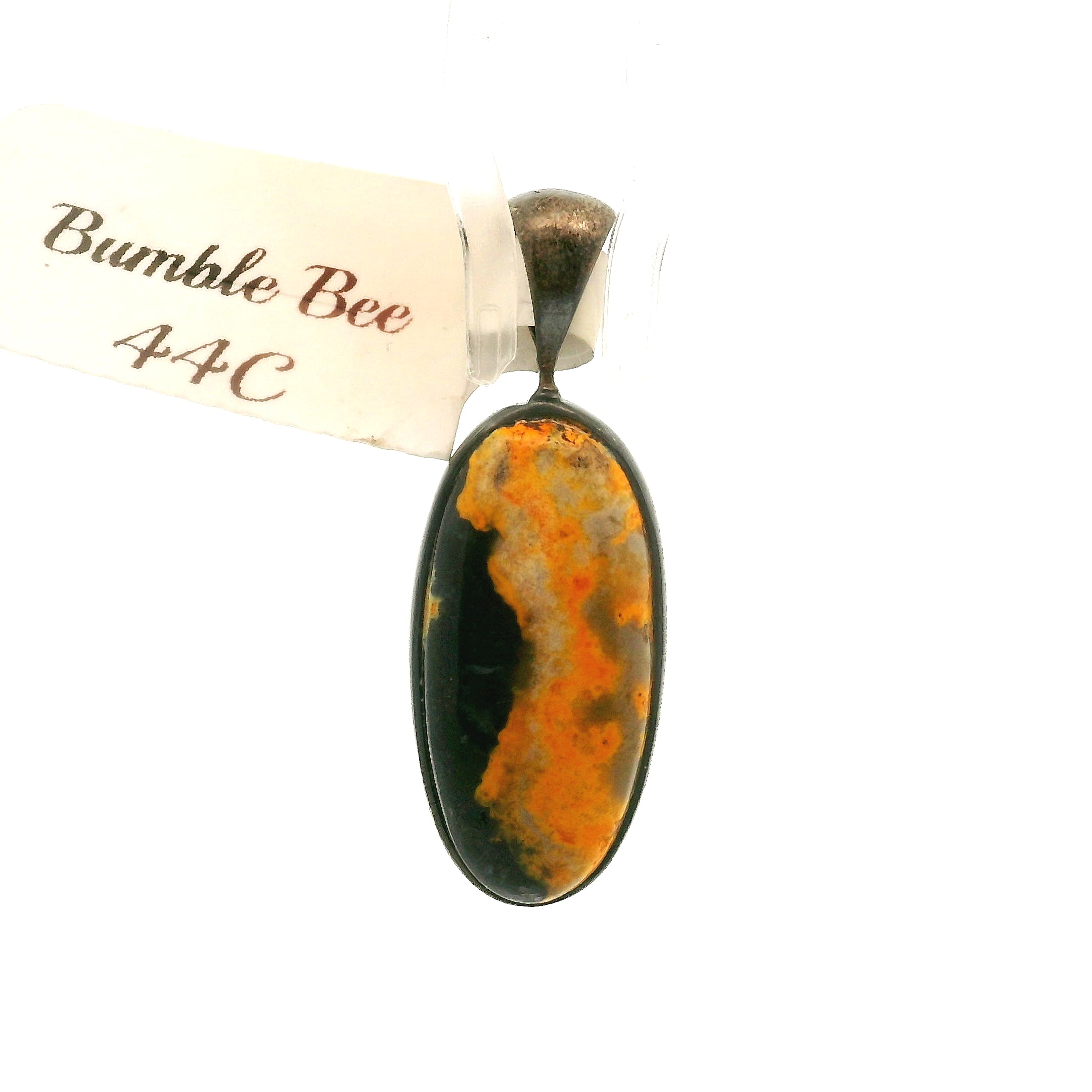 Bumblebee Jasper Pendants .925 Silver for Confidence, Creative Manifestation and Personal Power
