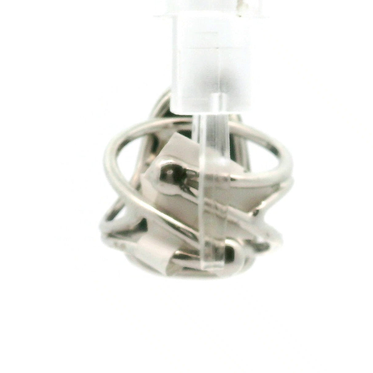Pietersite and Citrine Cuff Ring .925 Silver for Intuition, Transformation and Willpower
