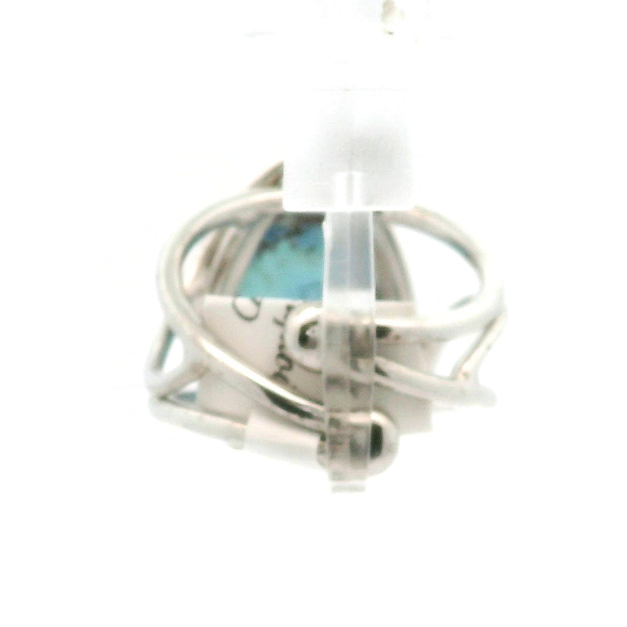 Golden Hill Turquoise Cuff Ring for Good Luck, Prosperity and Protection
