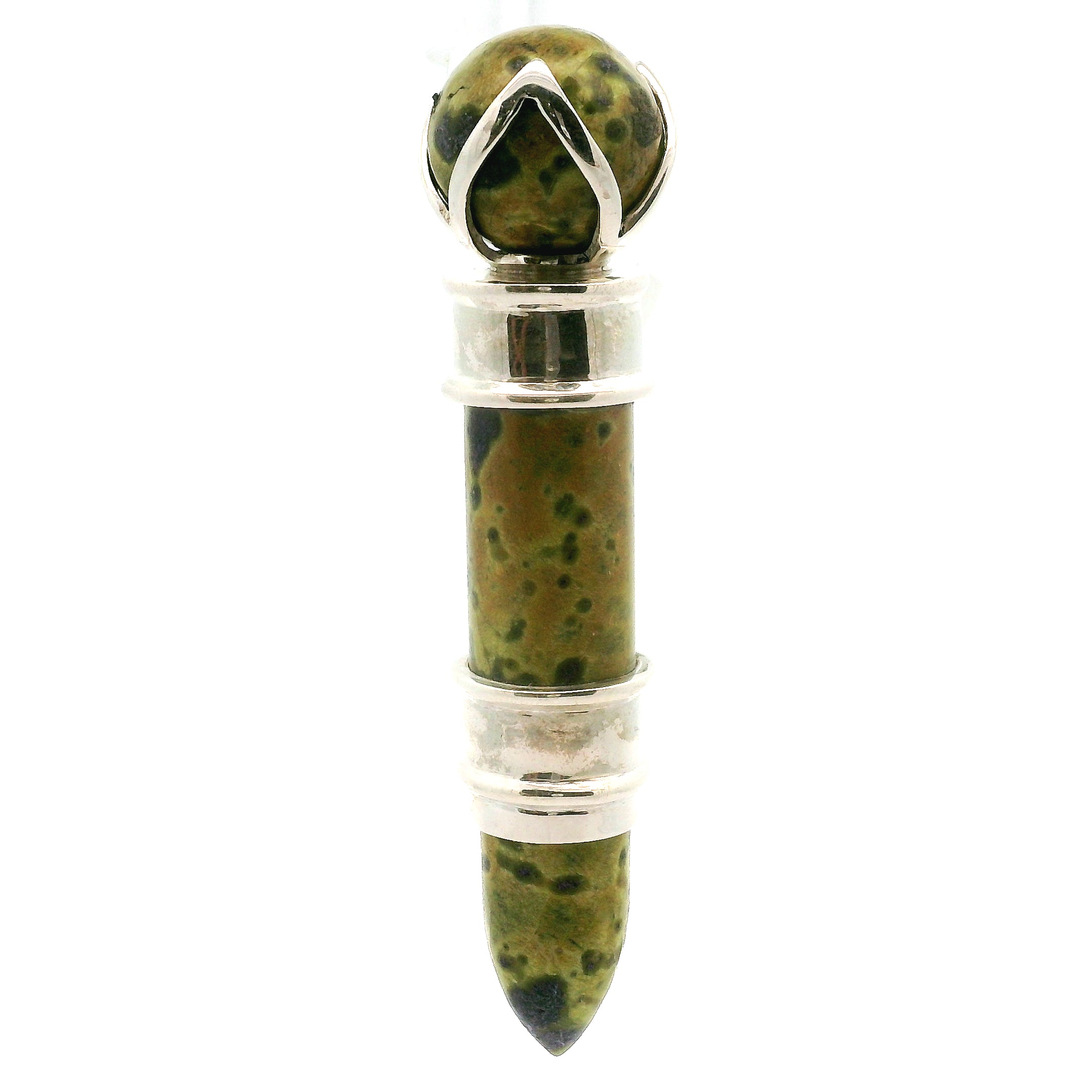 Atlantisite Wandlet .925 Silver for Deepening Intuition and Empowerment