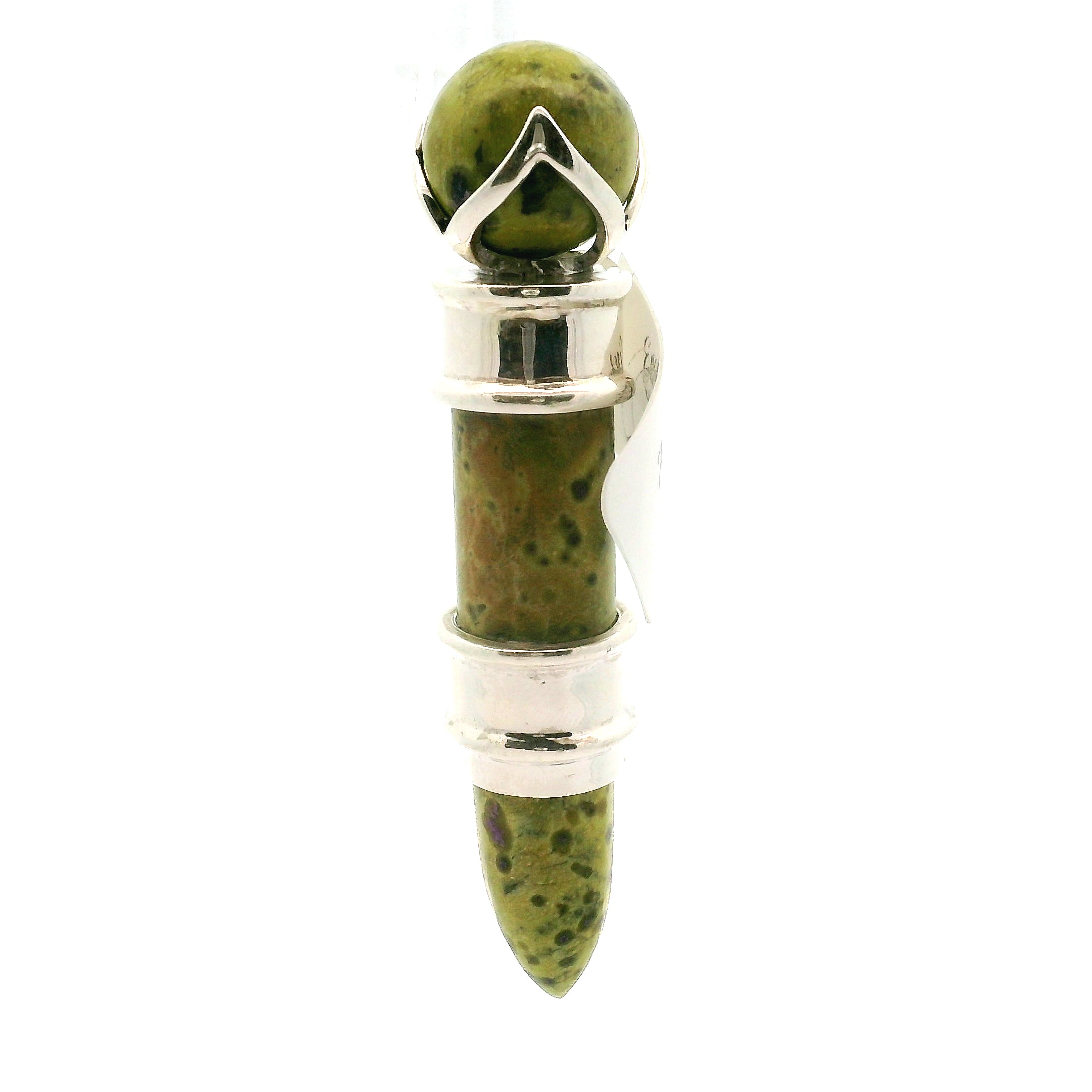 Atlantisite Wandlet .925 Silver for Deepening Intuition and Empowerment