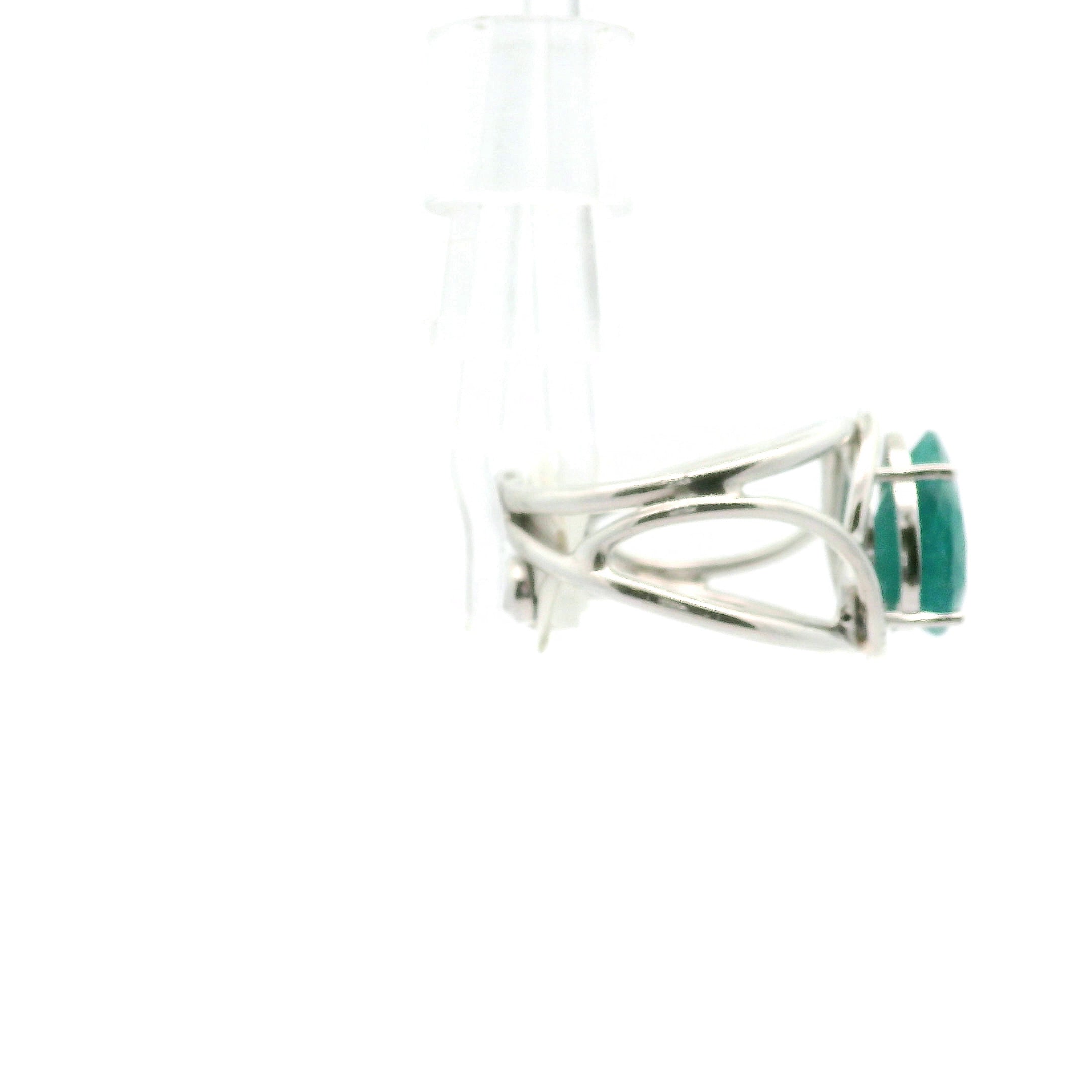 Sar-i-Sang Green Hauyne Midi Cuff Ring 925 Silver for Intuition, Purification and Meditation
