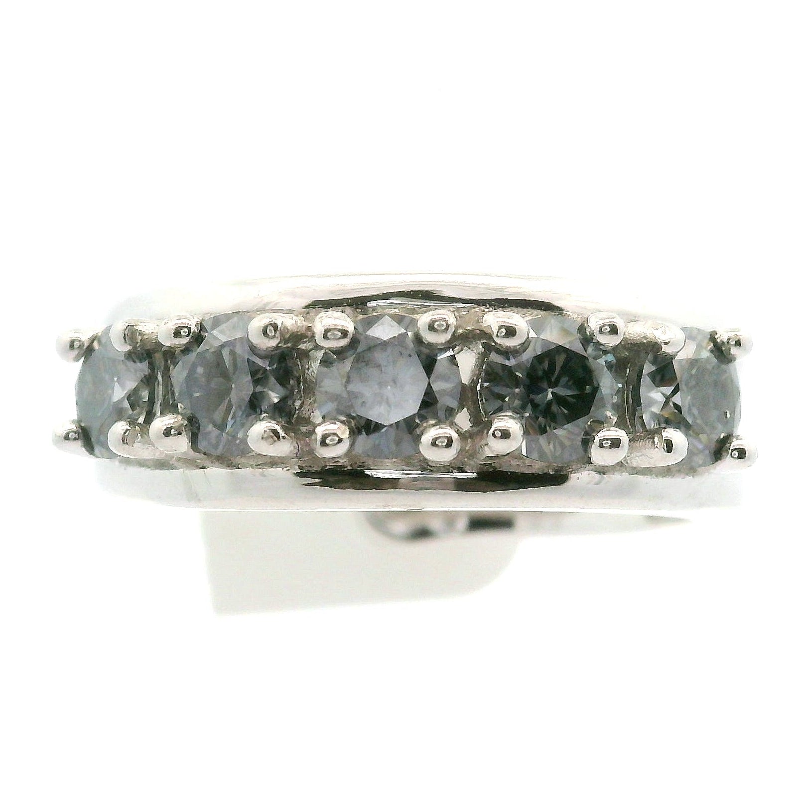 Multi-stone Stacker Cuff Ring .925 Silver for Healing, Intention Setting and Manifesting your Desires