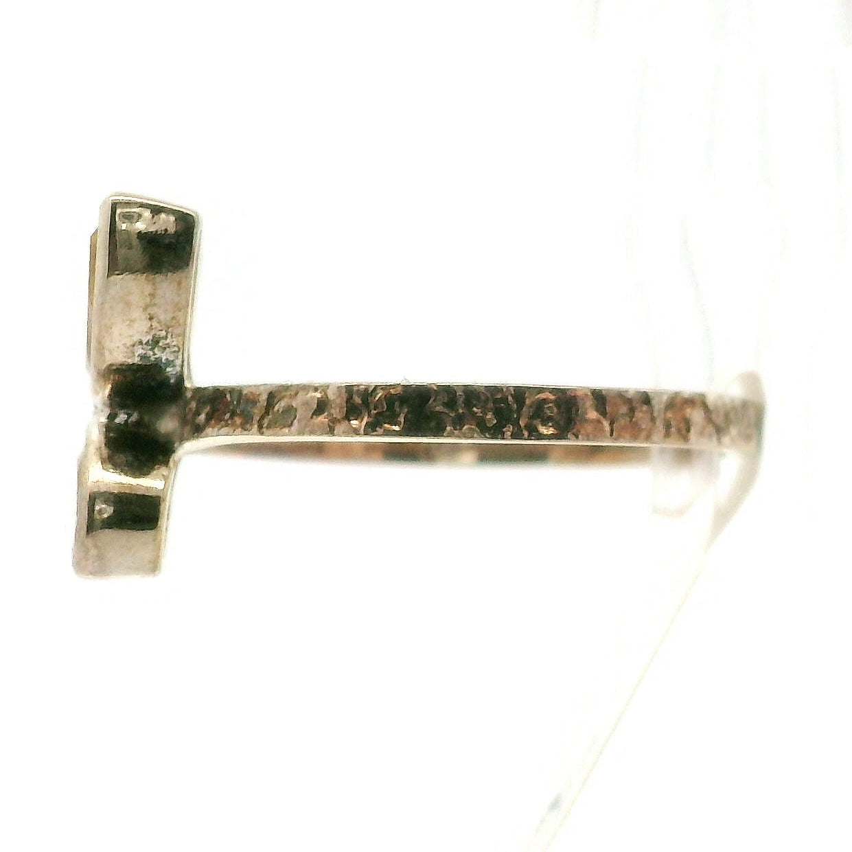 Citrine Butterfly Cuff Ring .925 Silver for Abundance, Good Luck and Positivity