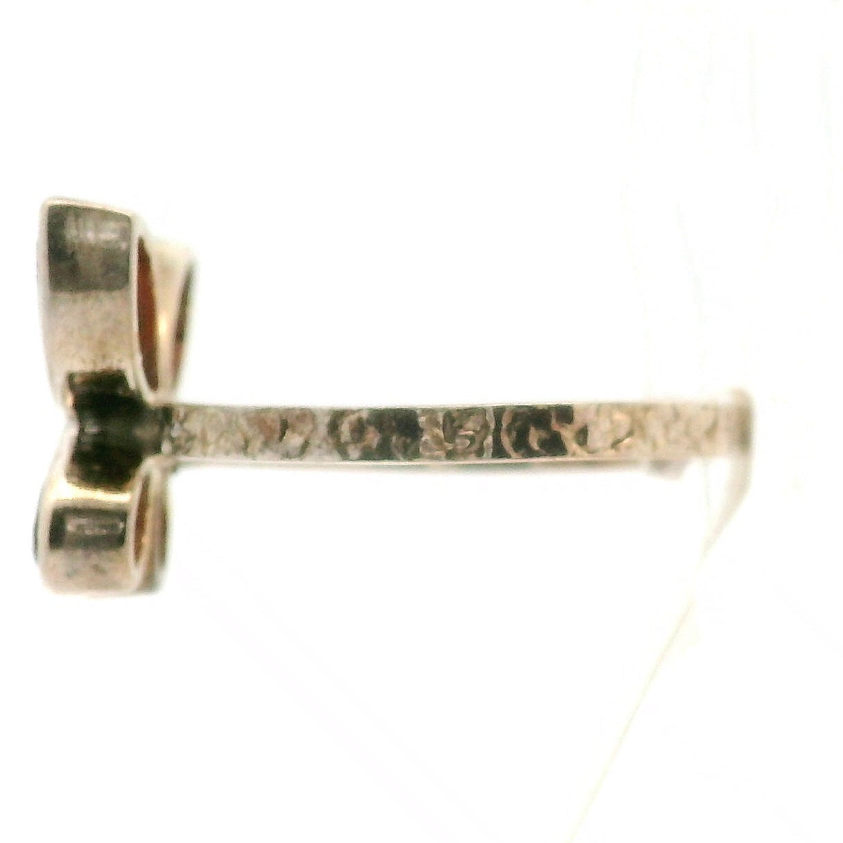Garnet Butterfly Cuff Ring .925 Silver for Success, Protection and Wealth
