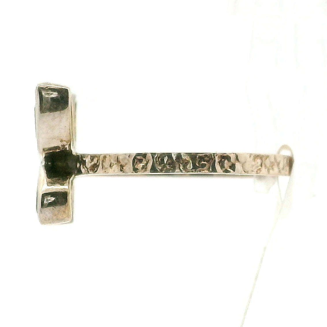 Peridot Butterfly Cuff Ring .925 Silver for Prosperity and Personal Power