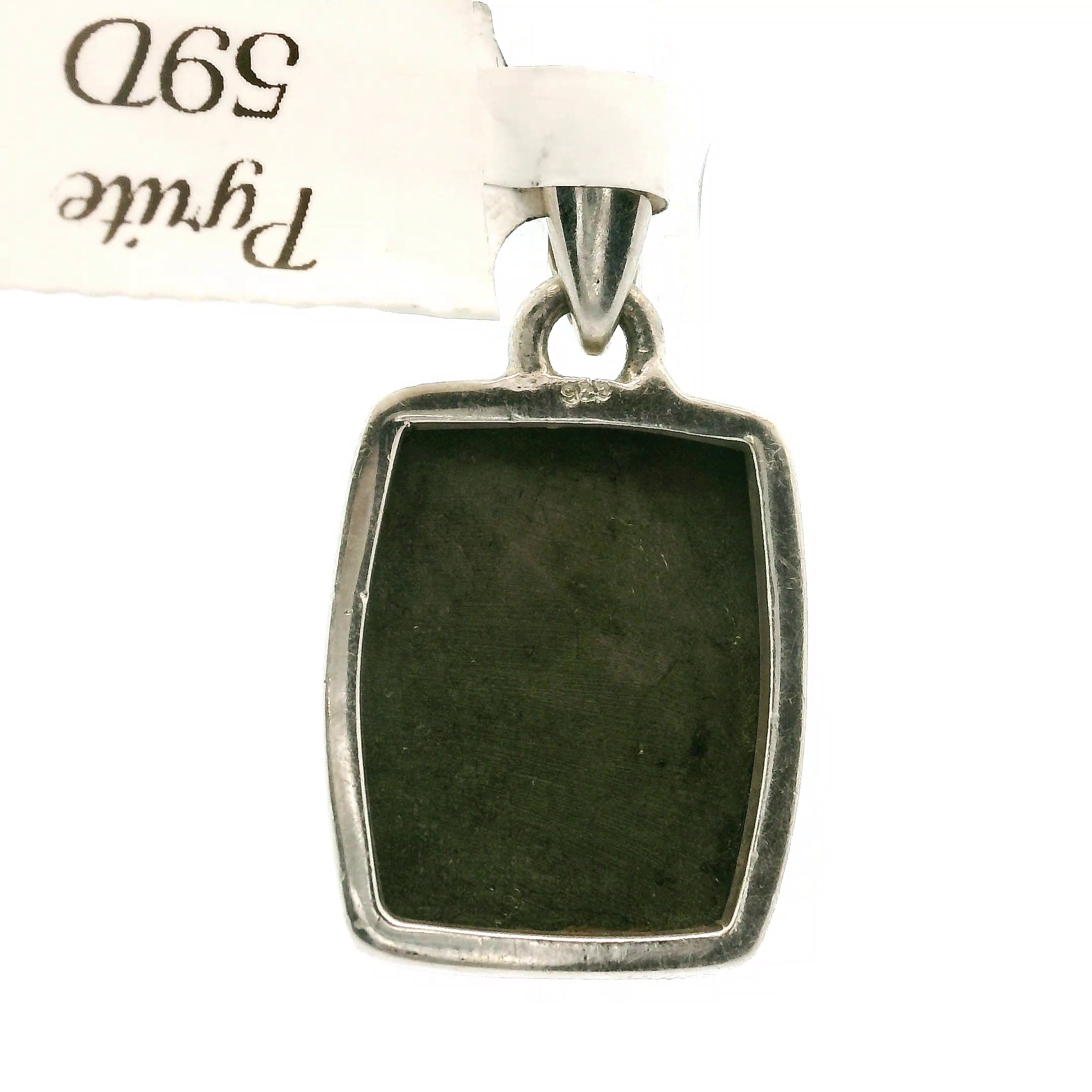 Pyrite Pendant .925 Silver for Luck & Manifestation