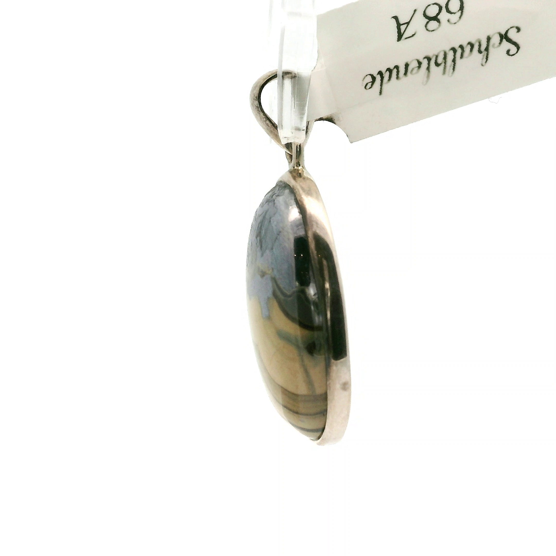 Schalenblende Pendant .925 Silver for Transformation, Grounding and Protection