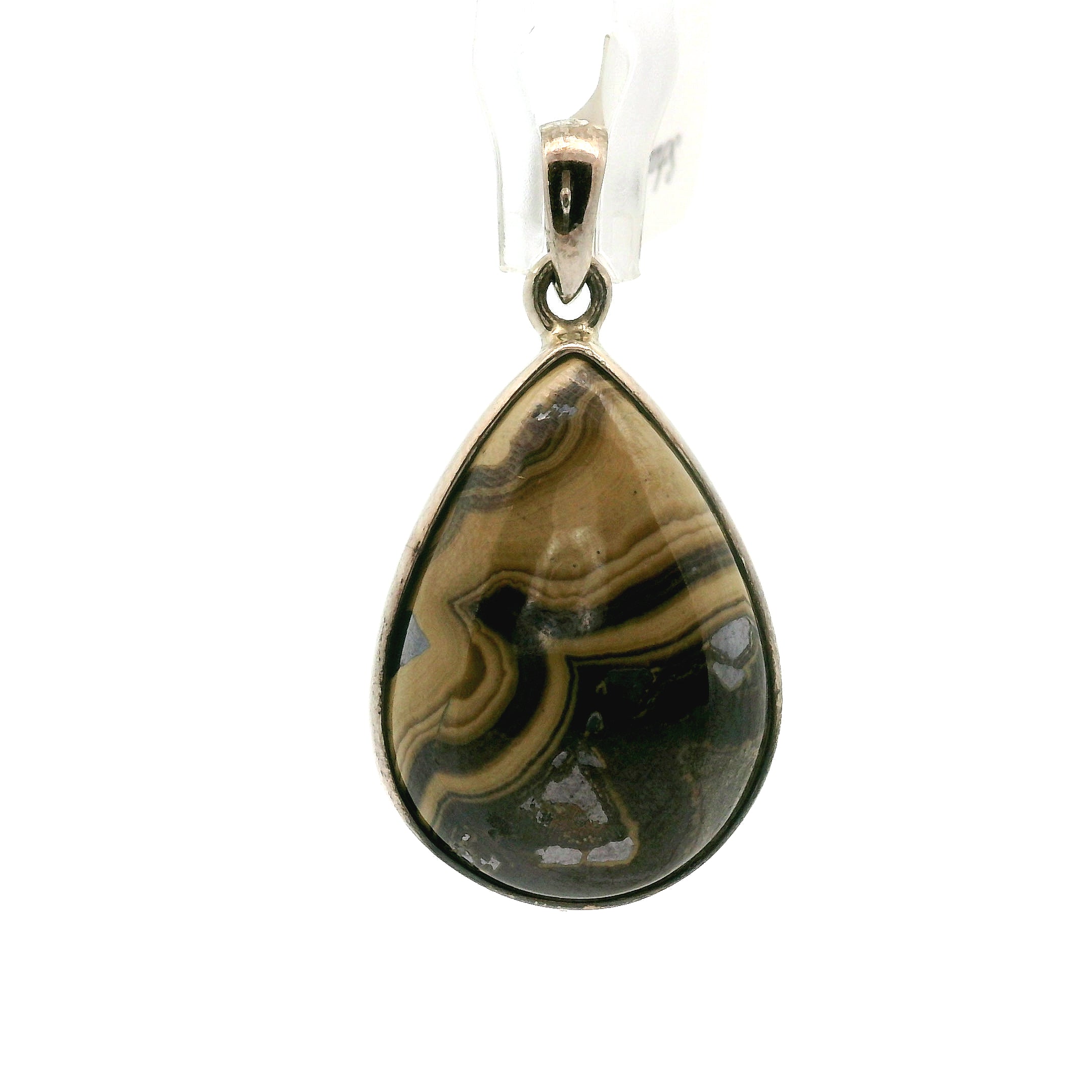 Schalenblende Pendant .925 Silver for Transformation, Grounding and Protection